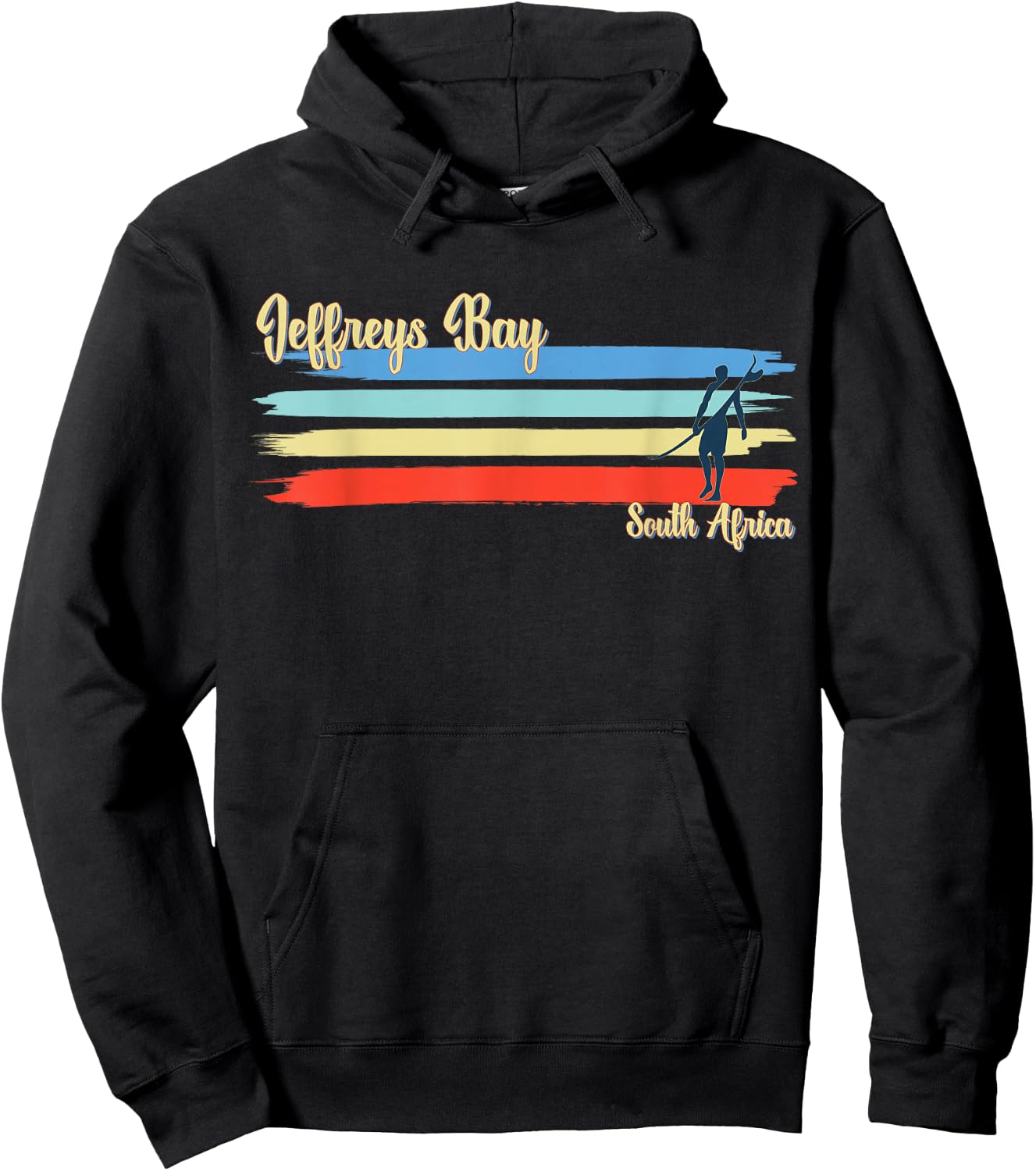 Jeffreys Bay South Africa Surfing Beach Men Women Hoodie - Hoodie | Black