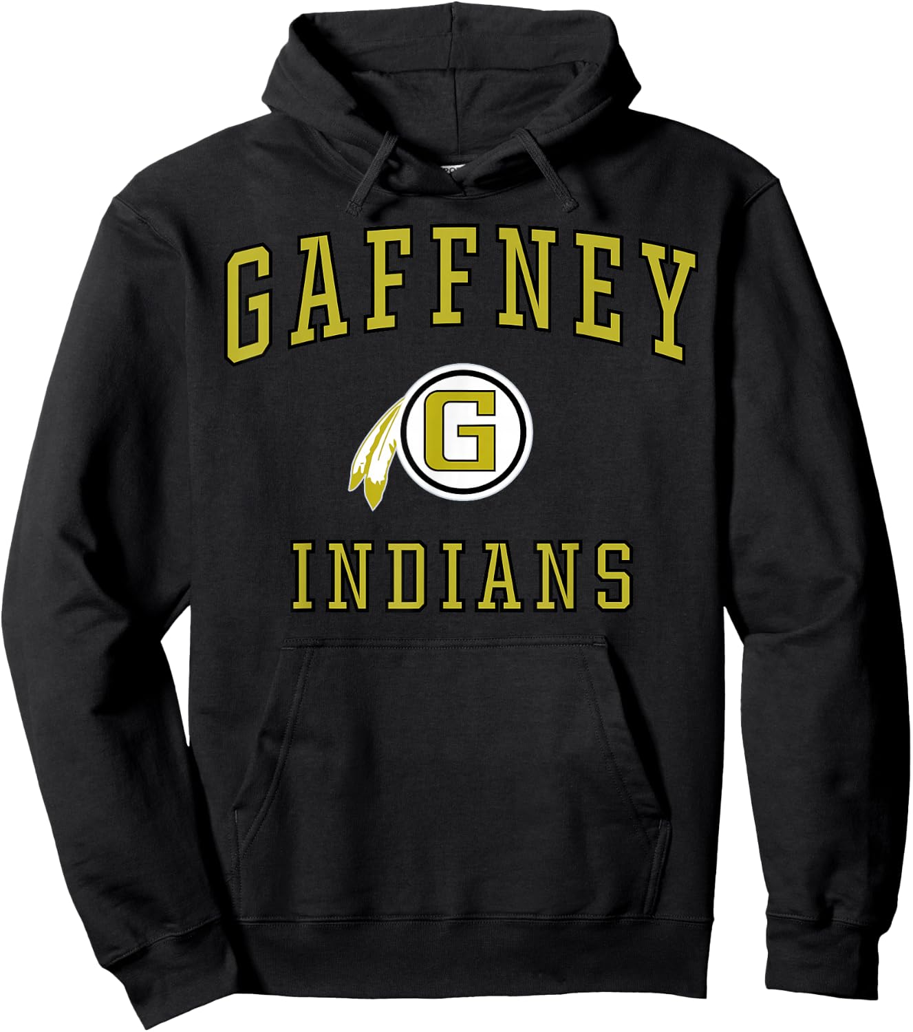 Gaffney High School Indians C1 Hoodie - Hoodie | Black