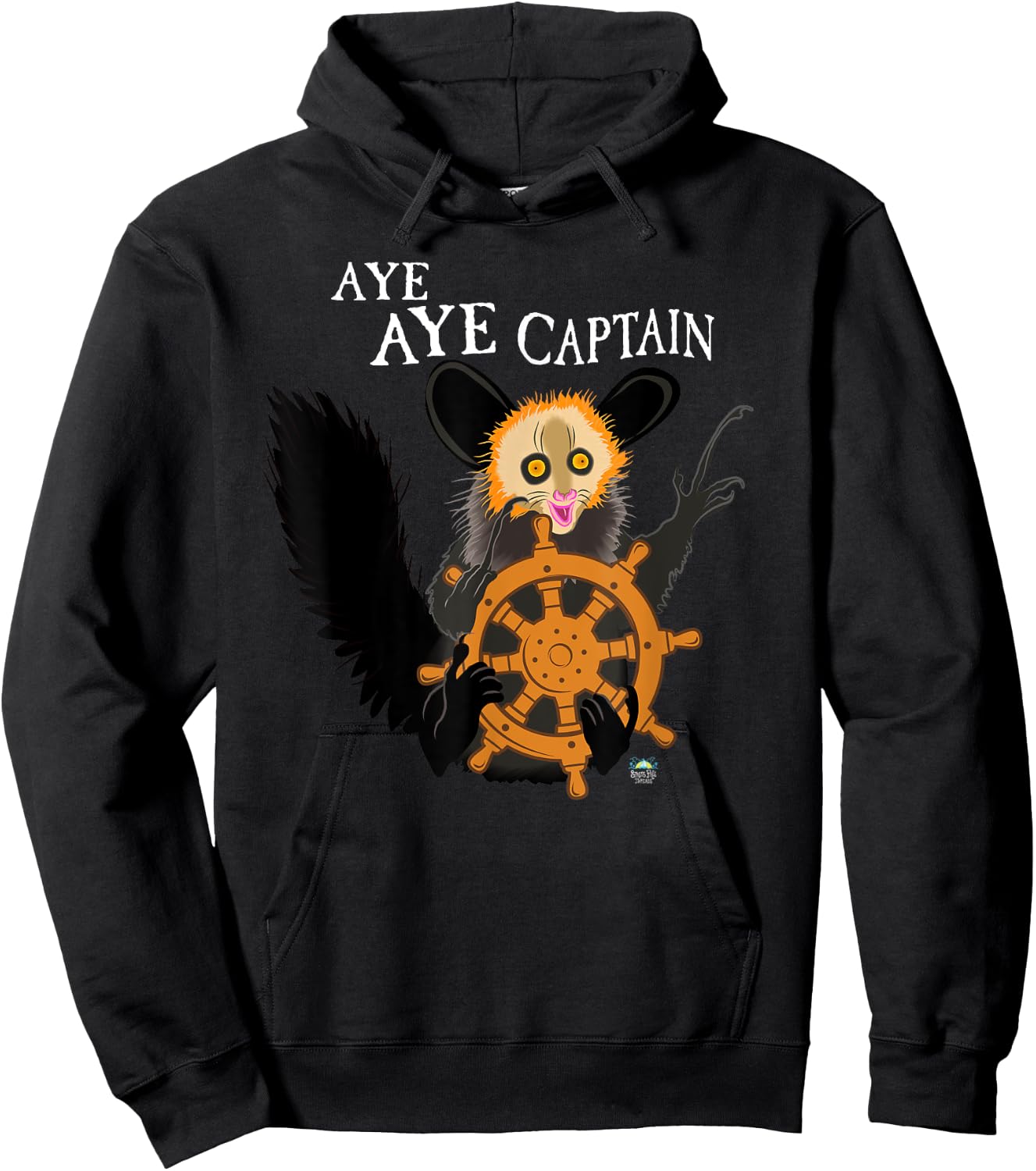 Aye Aye Captain Captain Hoodie - Hoodie | Black