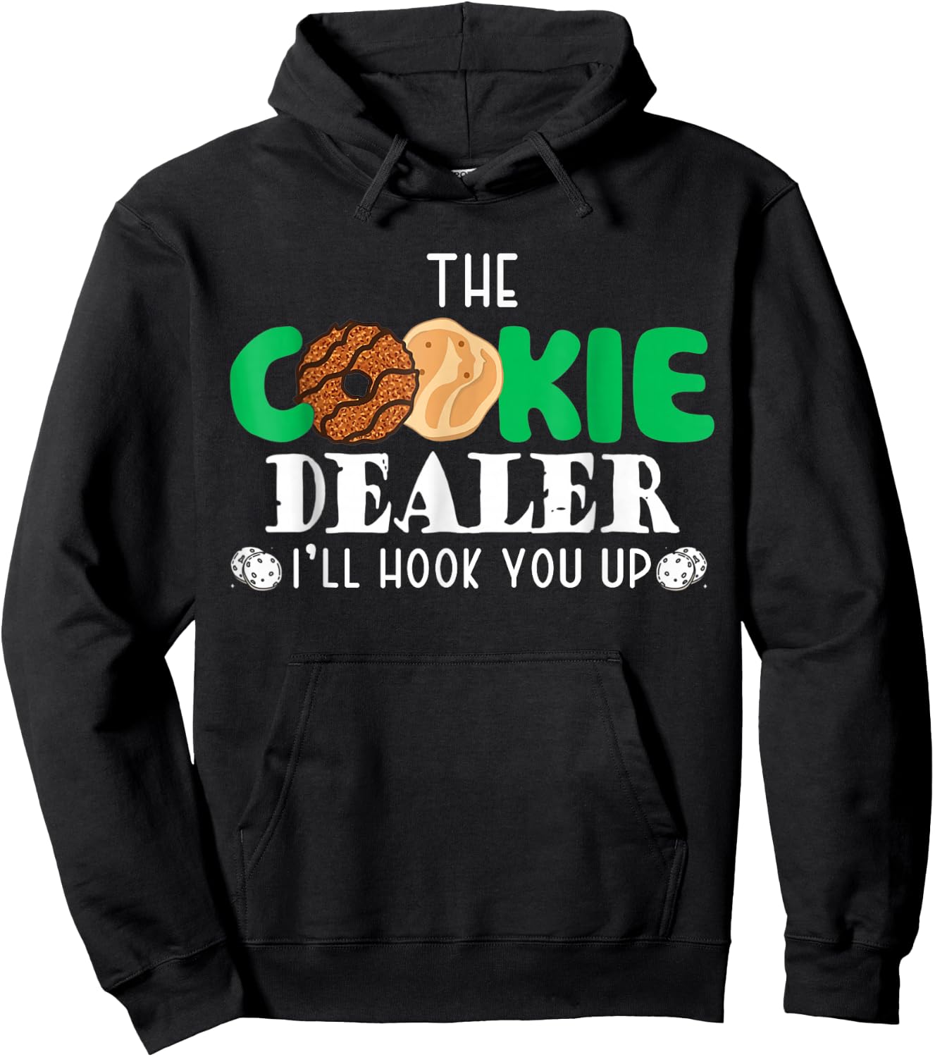 Cookie Dealer Family Matching Birthday Apparel Black Girls' Birthday Hoodie - Hoodie | Black