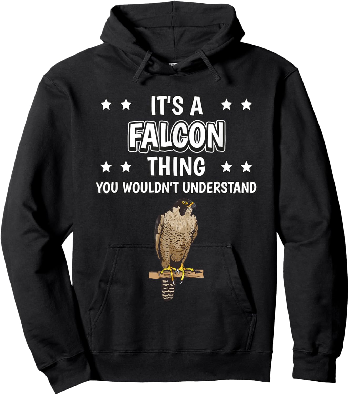 It's a Falcon Thing Funny Quote Falcons Hoodie - Hoodie | Black