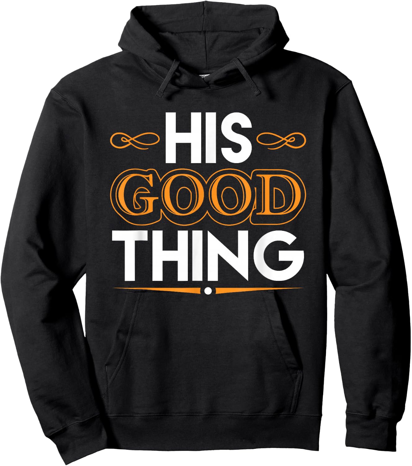 He Who Finds His Good Thing Proverbs 18 22 Matching Couple Hoodie - Hoodie | Black