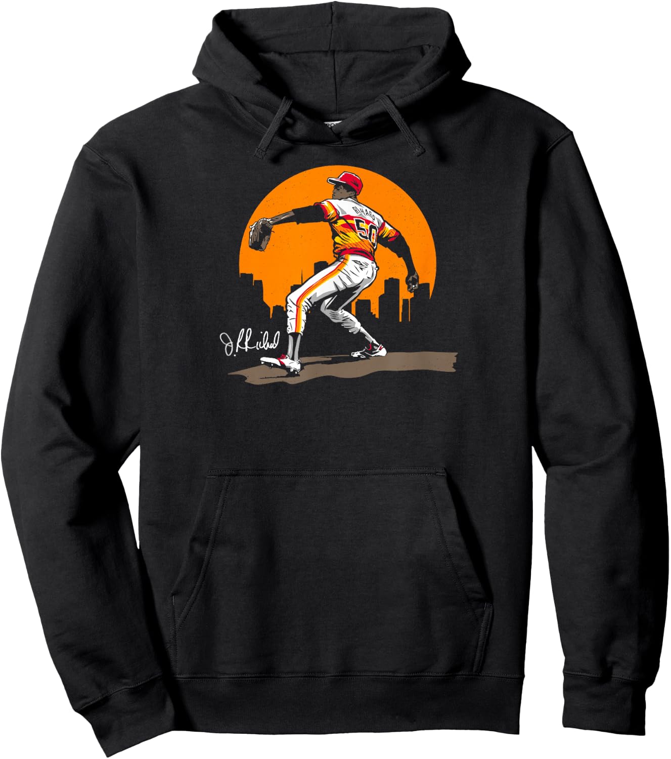 Off. Licensed J.R. Richard - The Legend Of J.R. Richard Hoodie - Hoodie | Black
