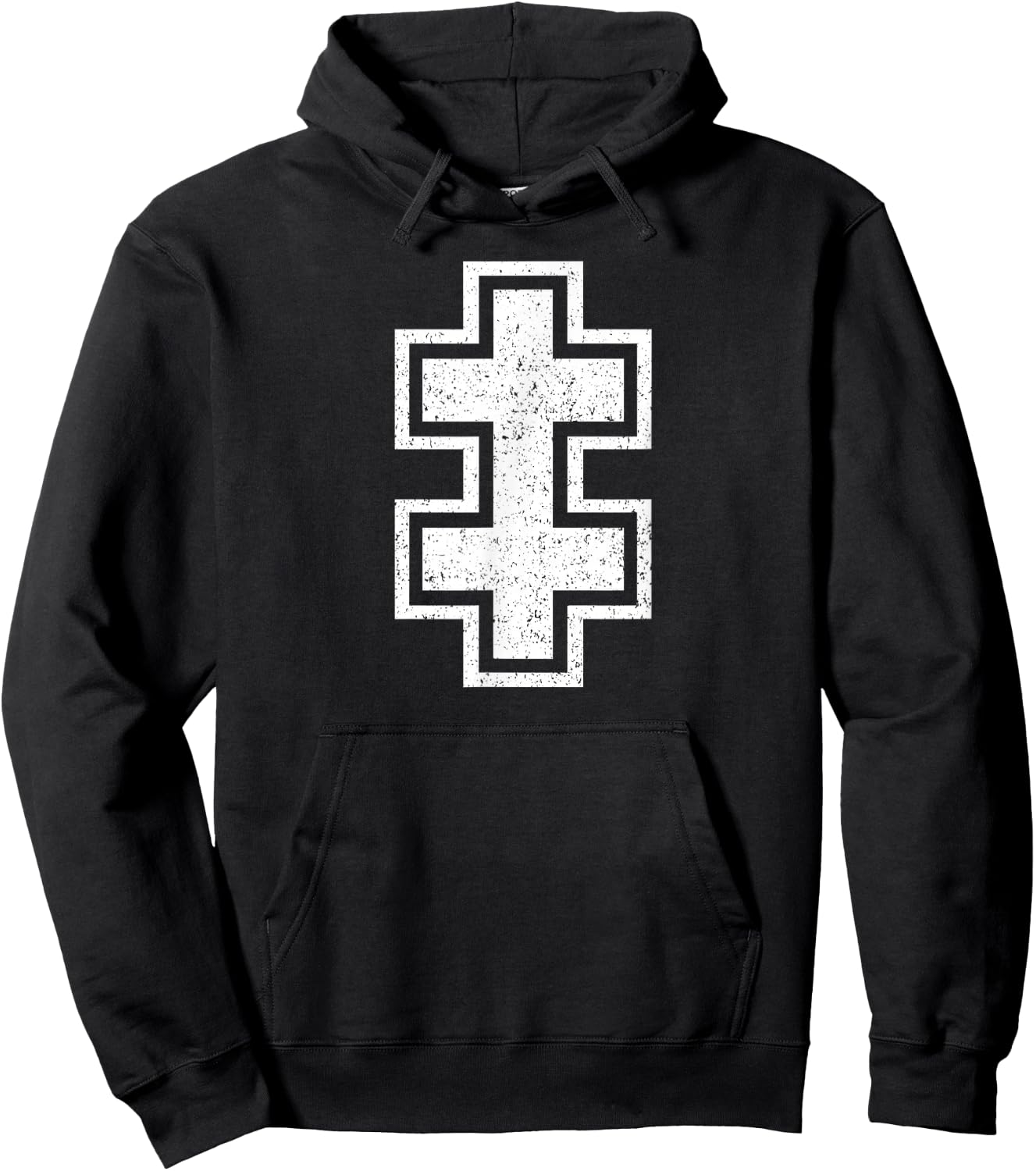 Lithuania Cross of Vytis Lorraine Lithuanian Symbol Hoodie - Hoodie | Black
