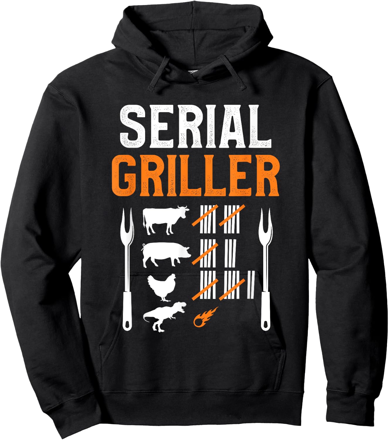 Griller BBQ series Hoodie - Hoodie | Black