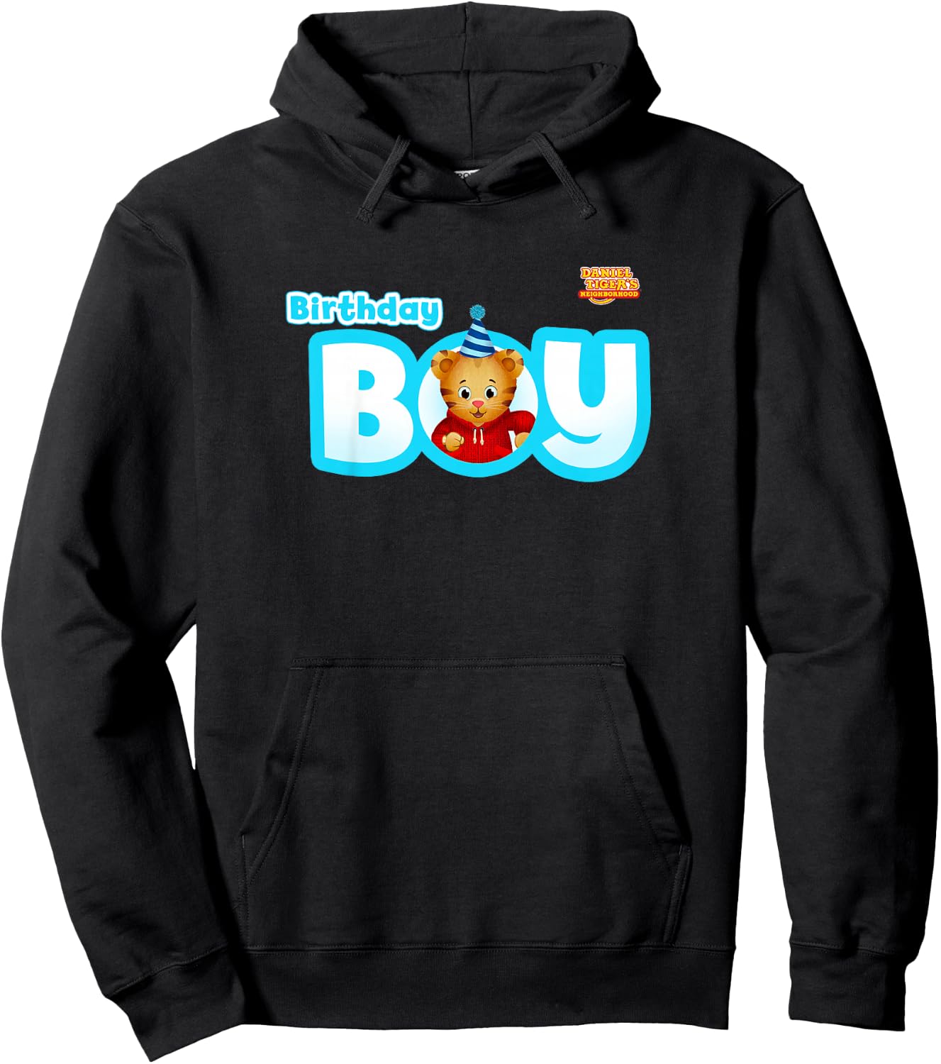 Kids Daniel Tiger's Neighborhood: Birthday Boy Hoodie - Hoodie | Black