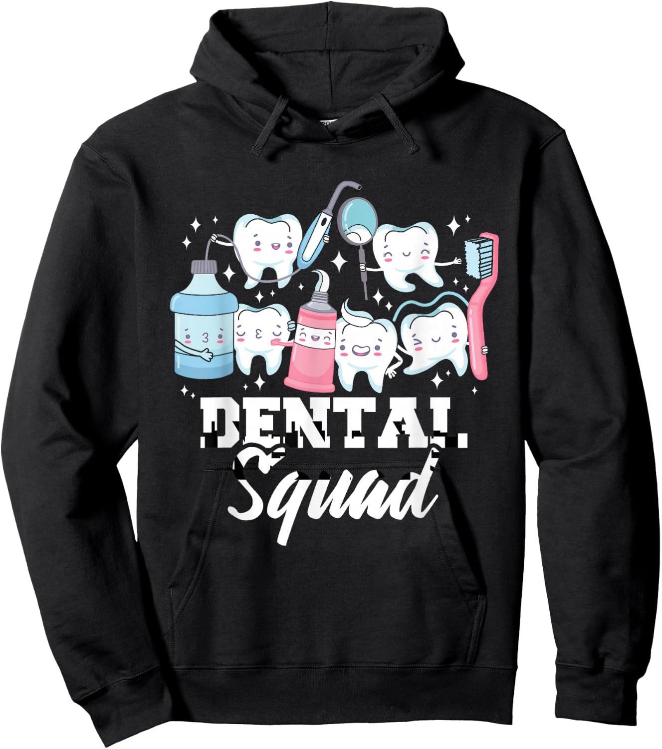 Dental Squad - Dental Assistant DDS RDH Hoodie - Hoodie | Black