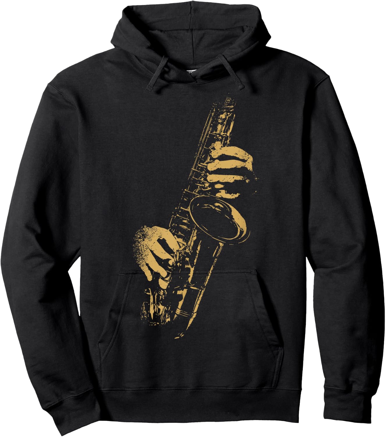 Saxophone for Saxophonist Player Musician Hoodie - Hoodie | Black
