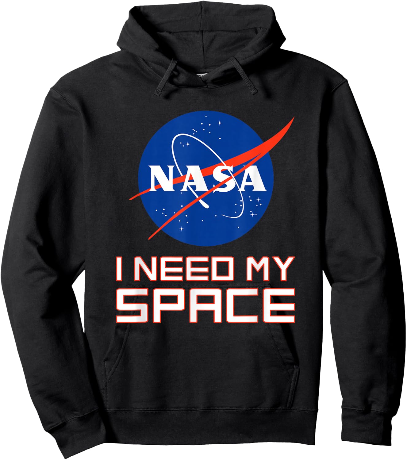 NASA I Need My Space Hoodie - Hoodie | Black
