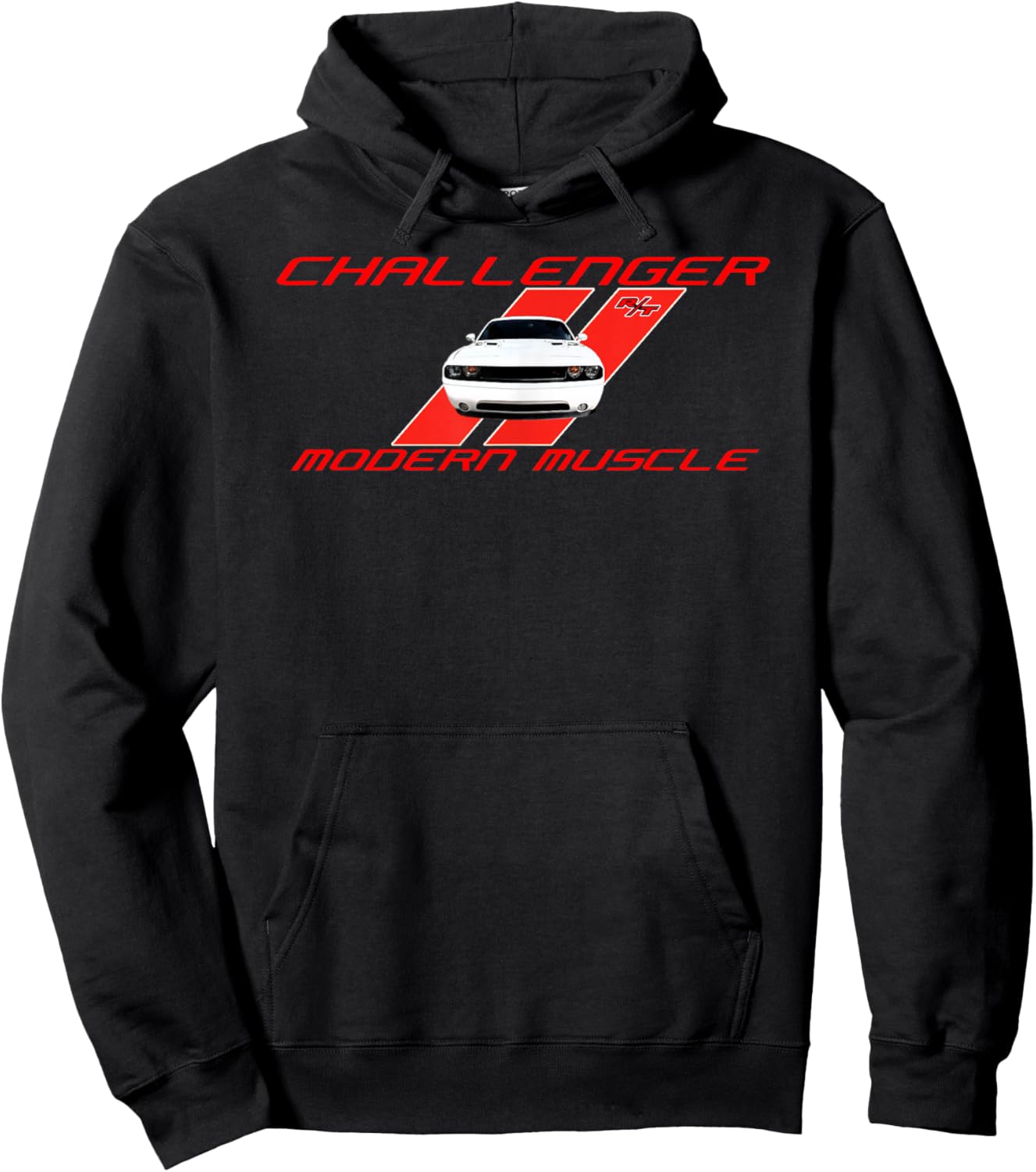 Dodge Challenger RT Modern Muscle Hoodie - Hoodie | Black
