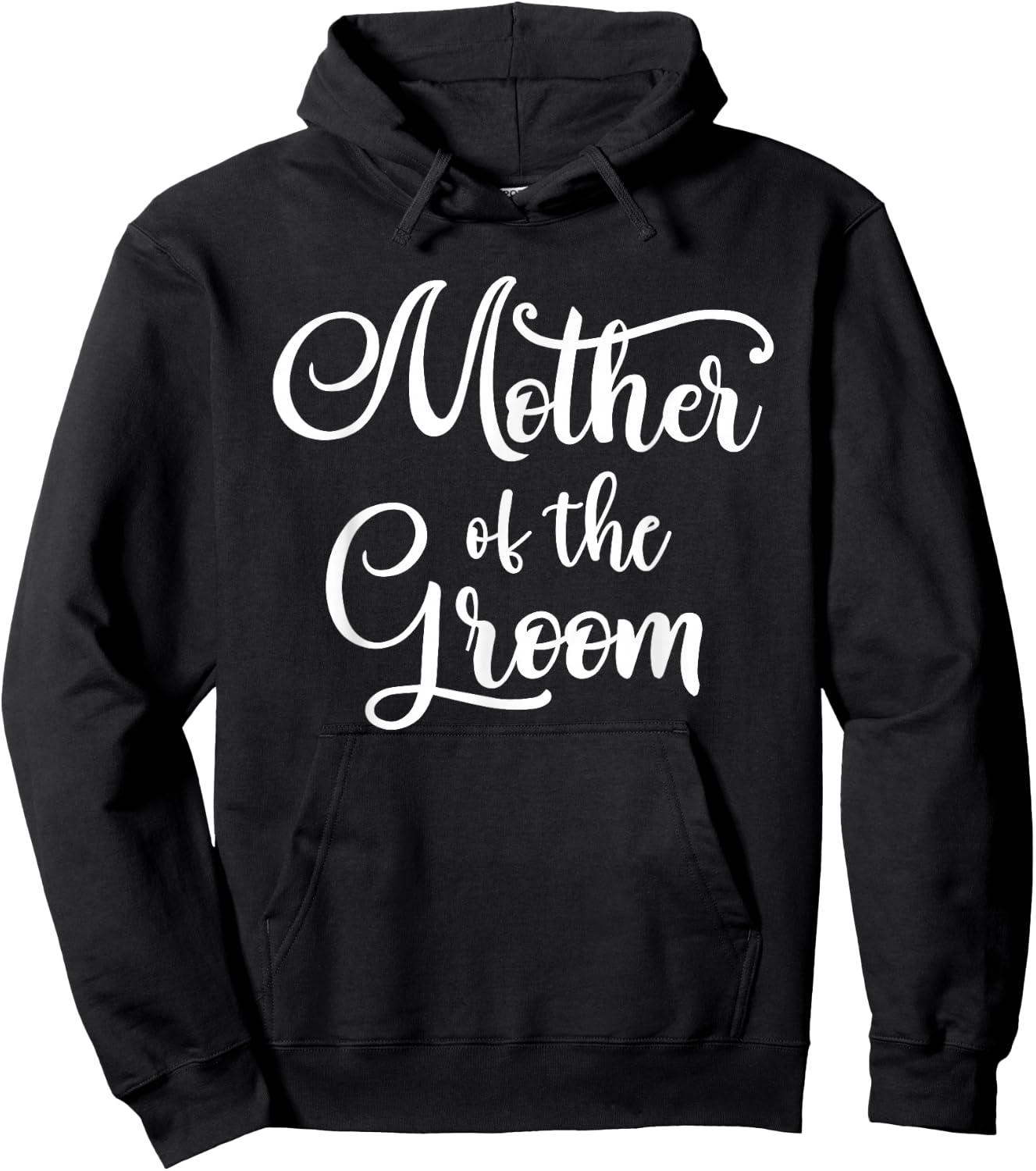 Wedding Shower for Mom from Groom Mother of the Groom Party Hoodie - Hoodie | Black