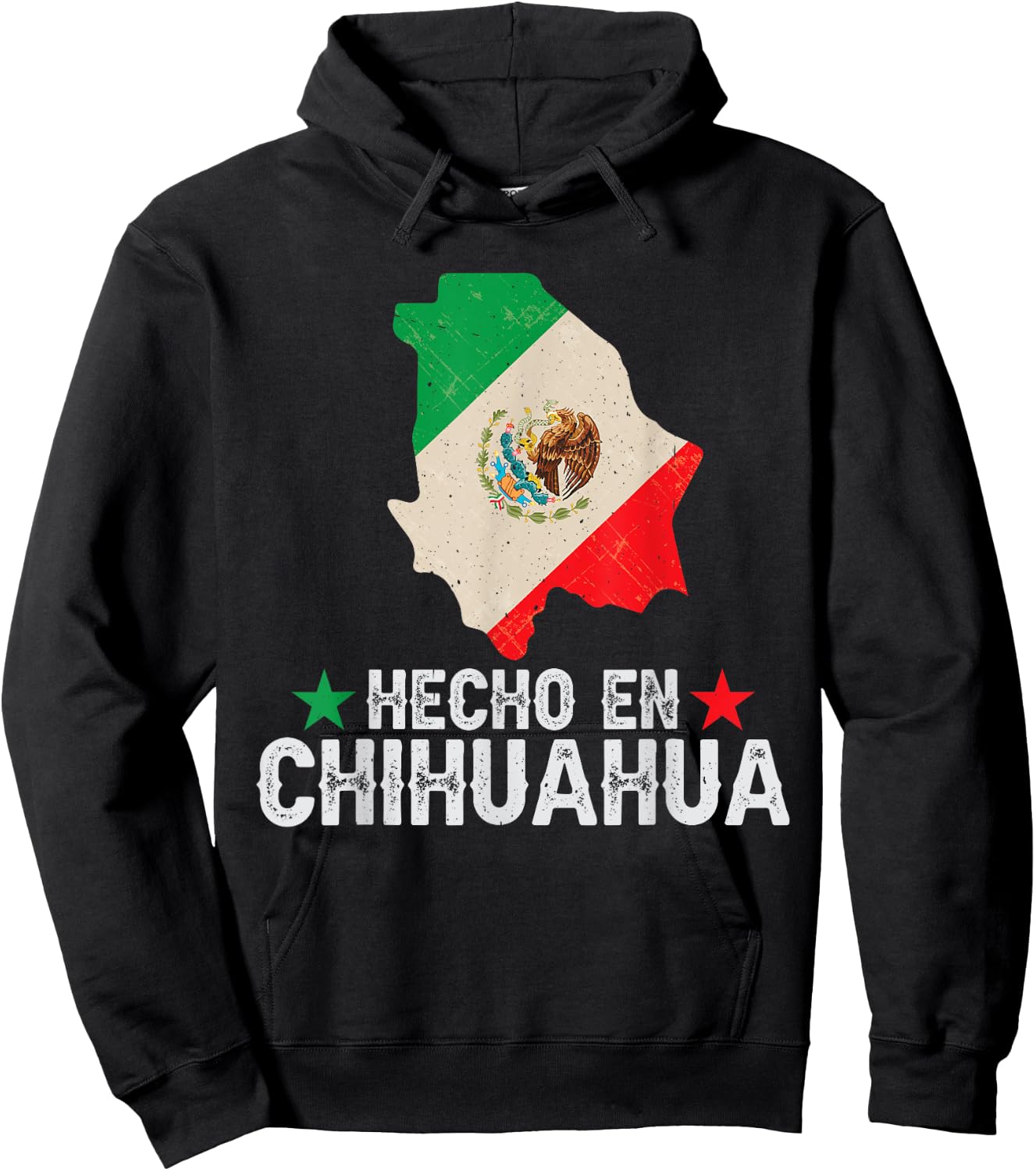 Hecho en Chihuahua Mexico - Proud Mexican State Hoodie - Hoodie | Black