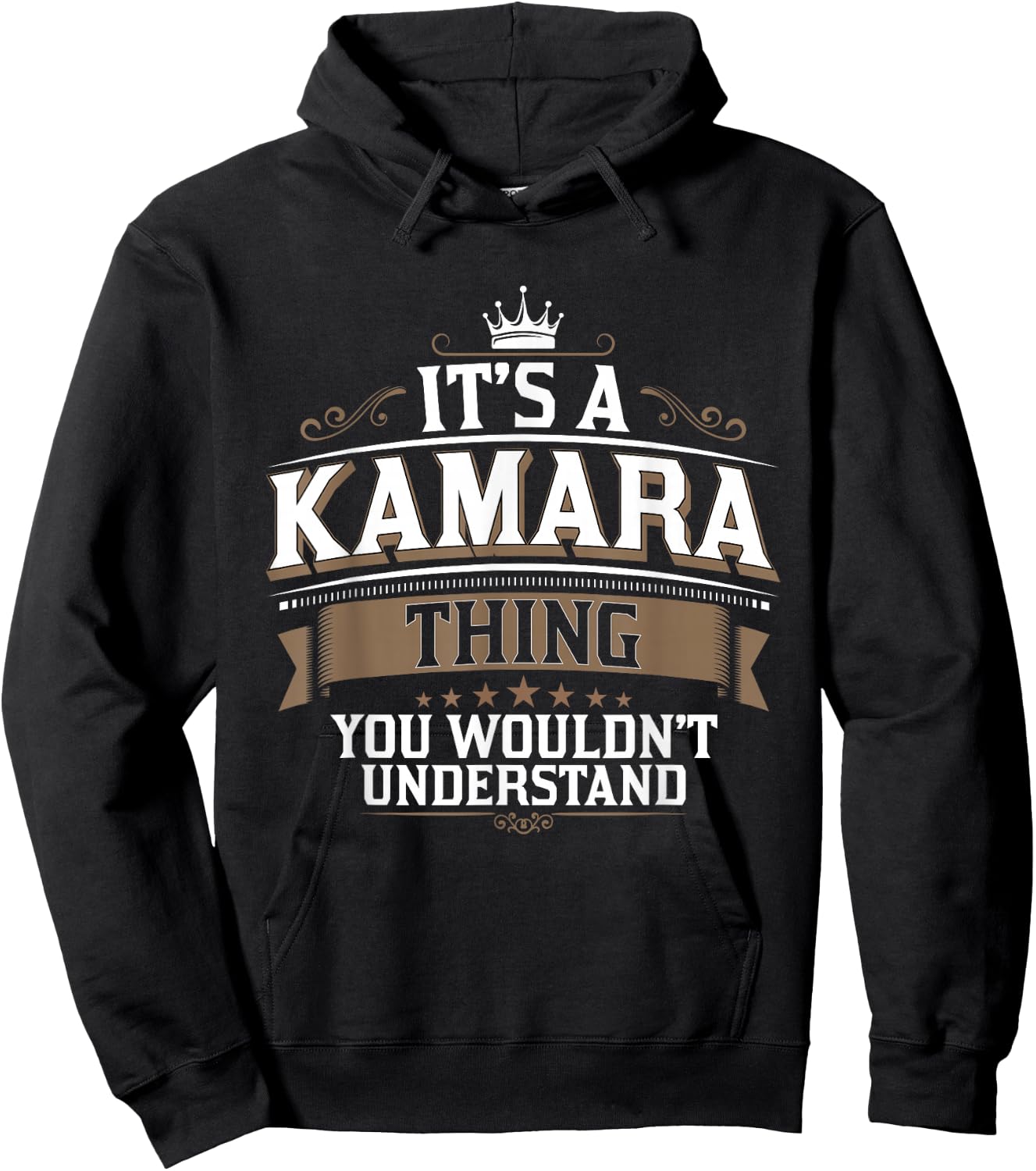 EWD It's a Kamara Thing You Wouldn't Understand Kamara Hoodie - Hoodie | Black