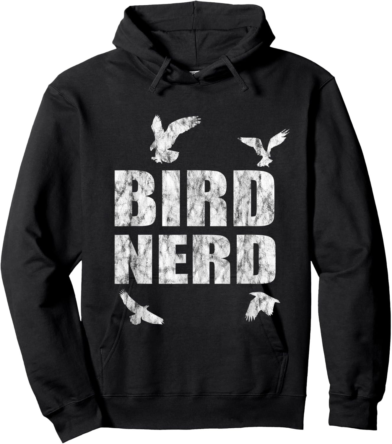 Bird Nerd Ornithologist Birdman Gift Hoodie - Hoodie | Black