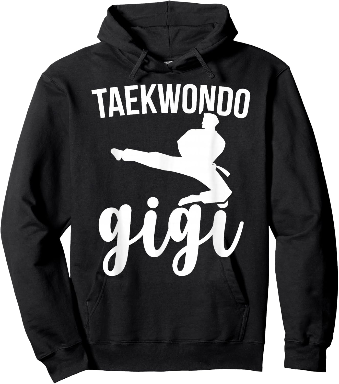 Taekwondo Gigi Taekwondo Fighter Gigi Hoodie - Hoodie | Black