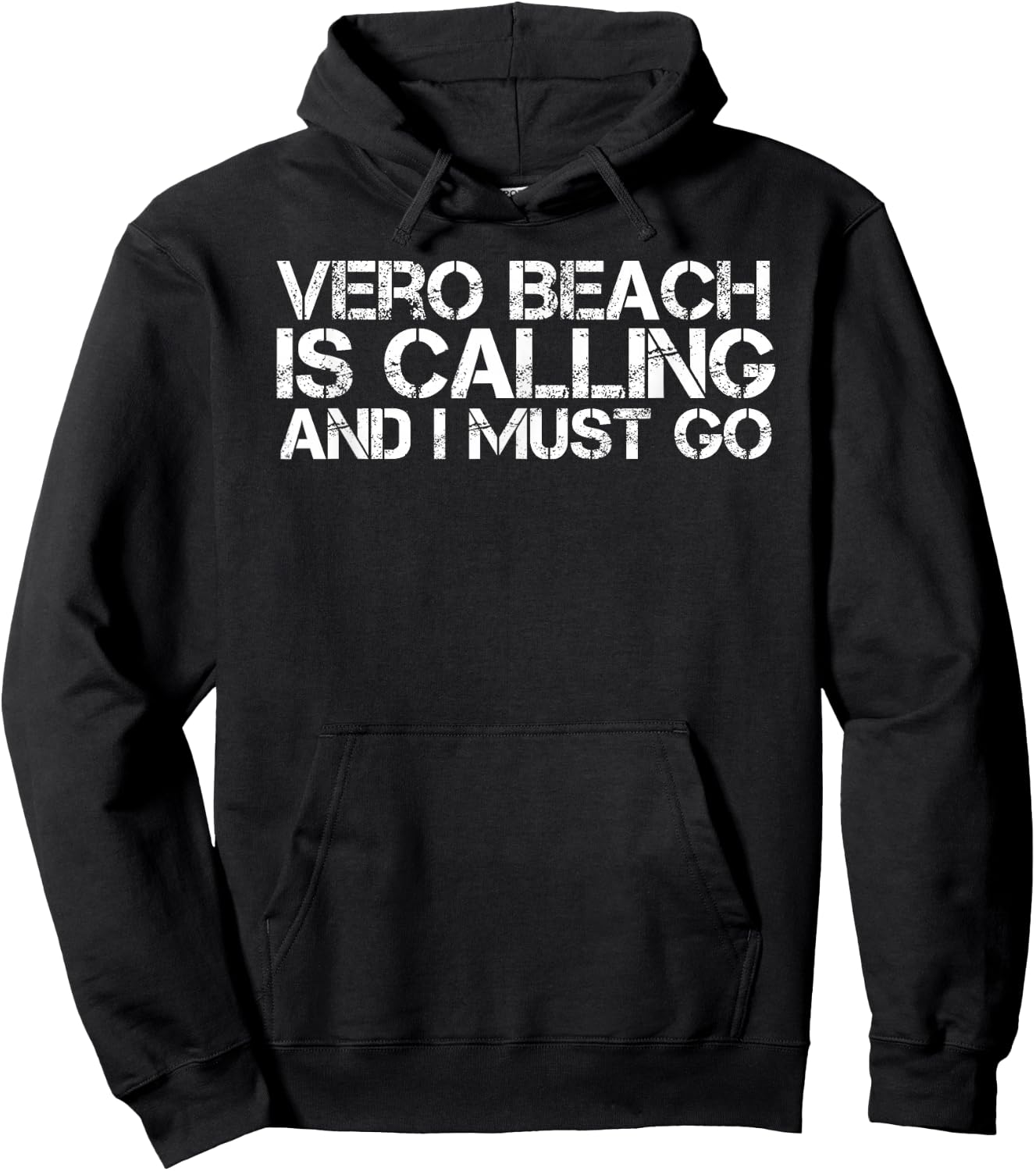 VERO BEACH FL FLORIDA Funny City Trip Home Roots USA Gift Hoodie - Hoodie | Black