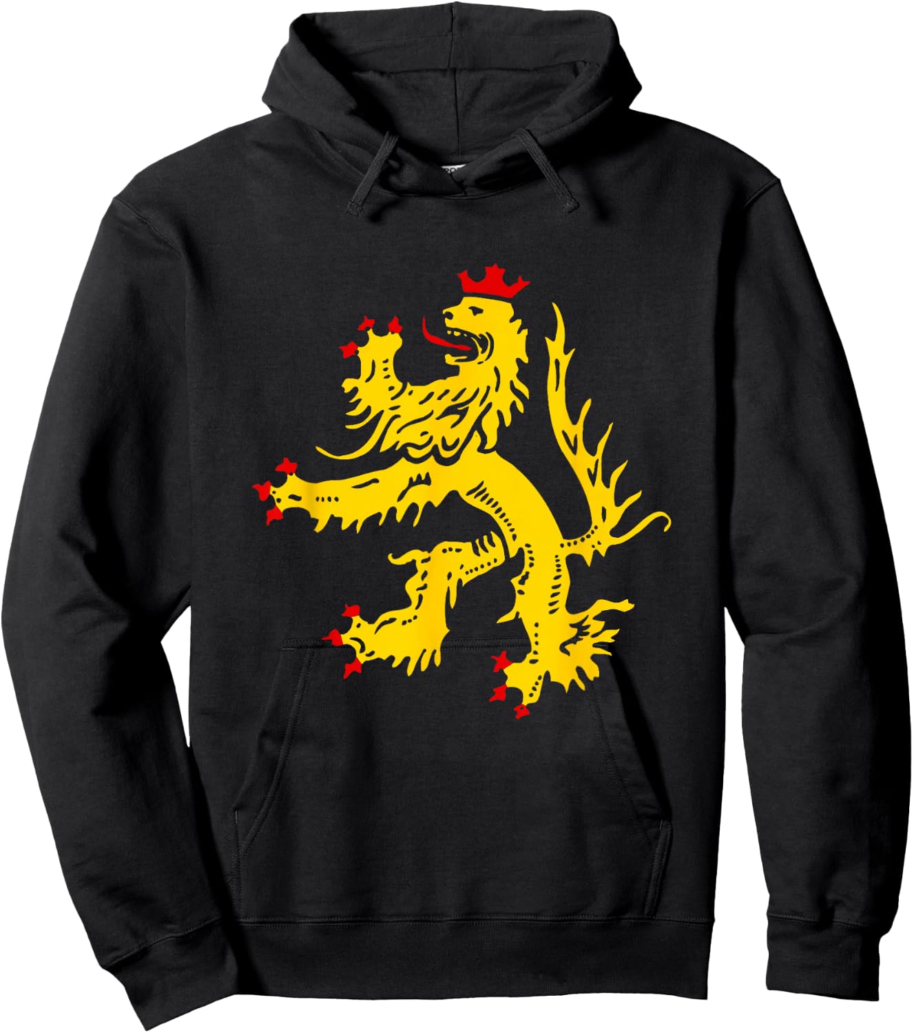Golden Lion of Bavaria Bavarian Coat of Arms Insignia Hoodie - Hoodie | Black
