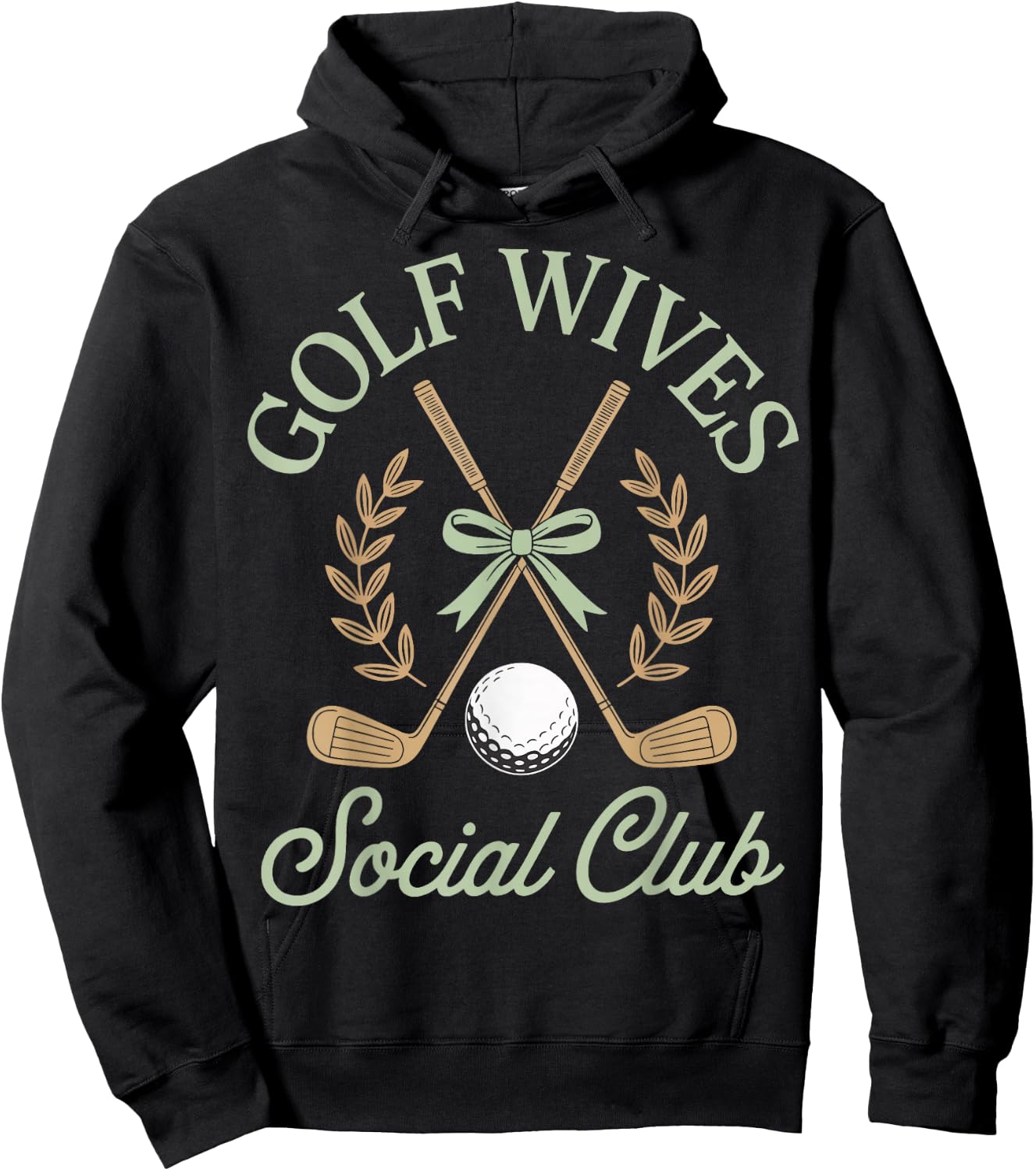 Golf Wives Social Club Hoodie - Hoodie | Black