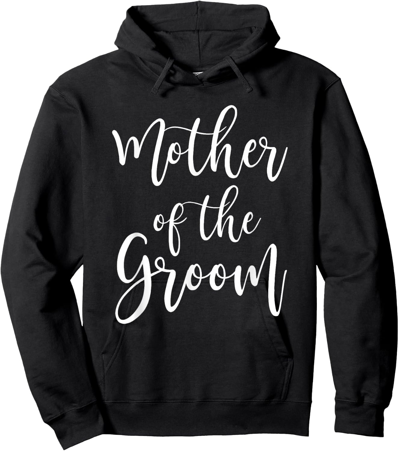 Mother of The Groom Wedding Mom Bridal Party Hoodie - Hoodie | Black