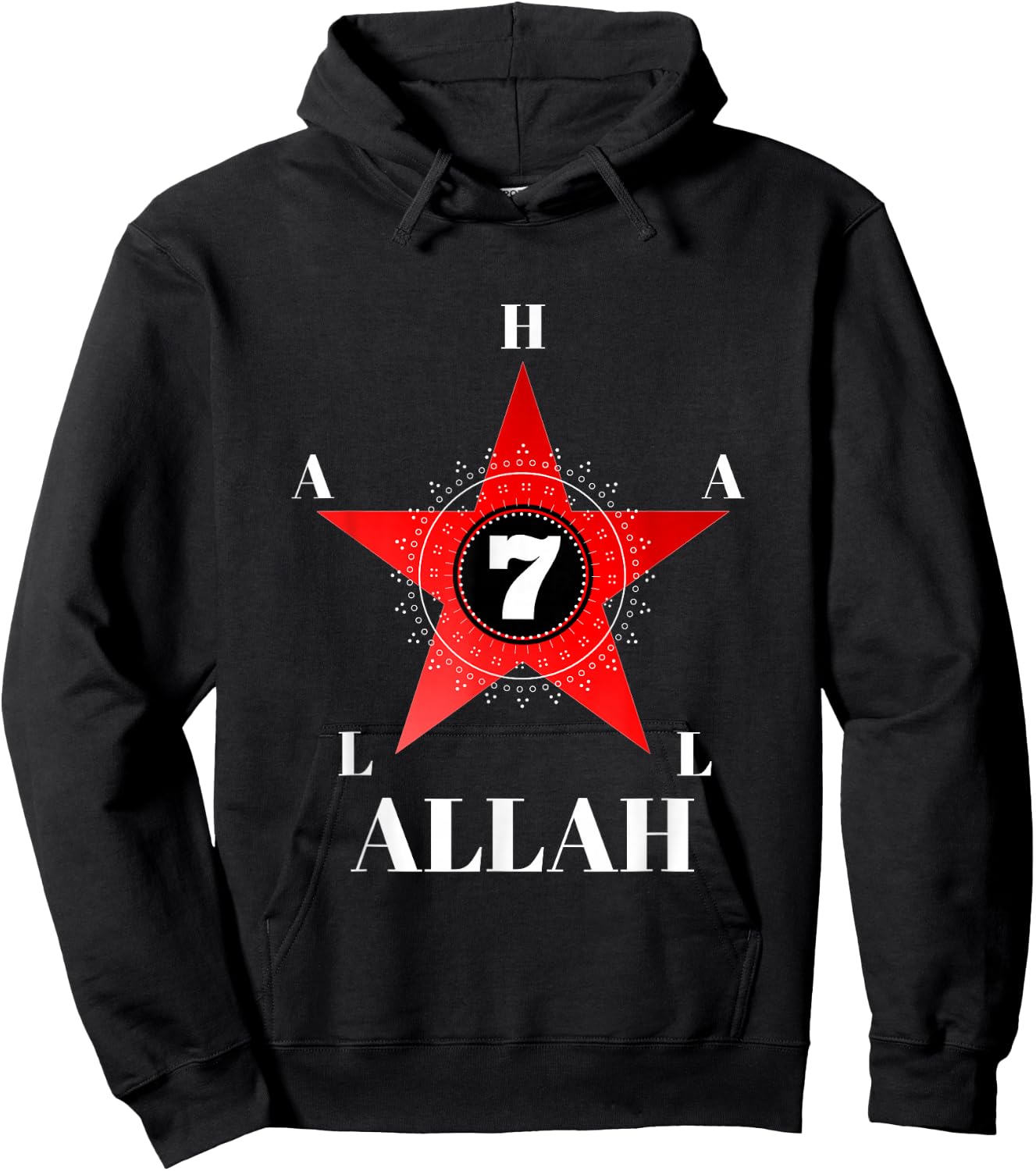 Gods and Earths - Occult Science Allah 7 Hoodie - Hoodie | Black