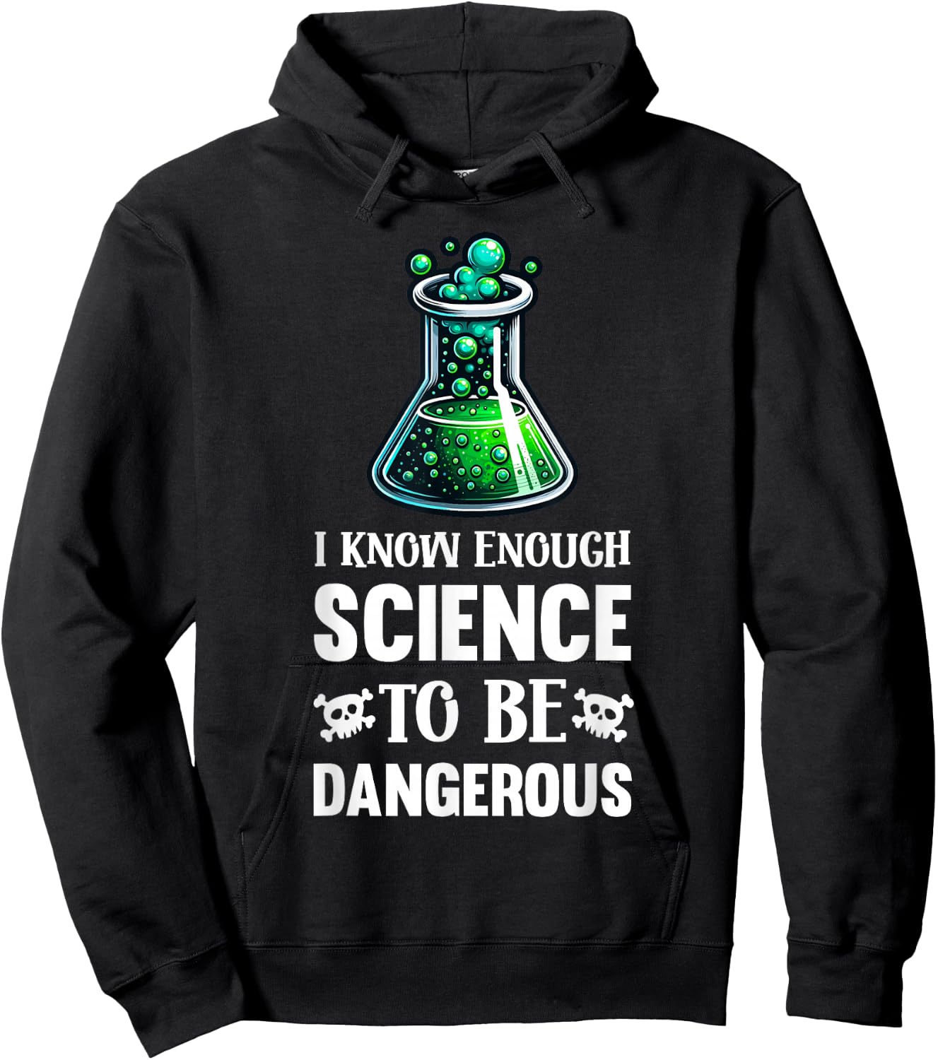 Funny Science Pun Chemistry Lab Experiment Nerd , Small, Black Hoodie - Hoodie | Black