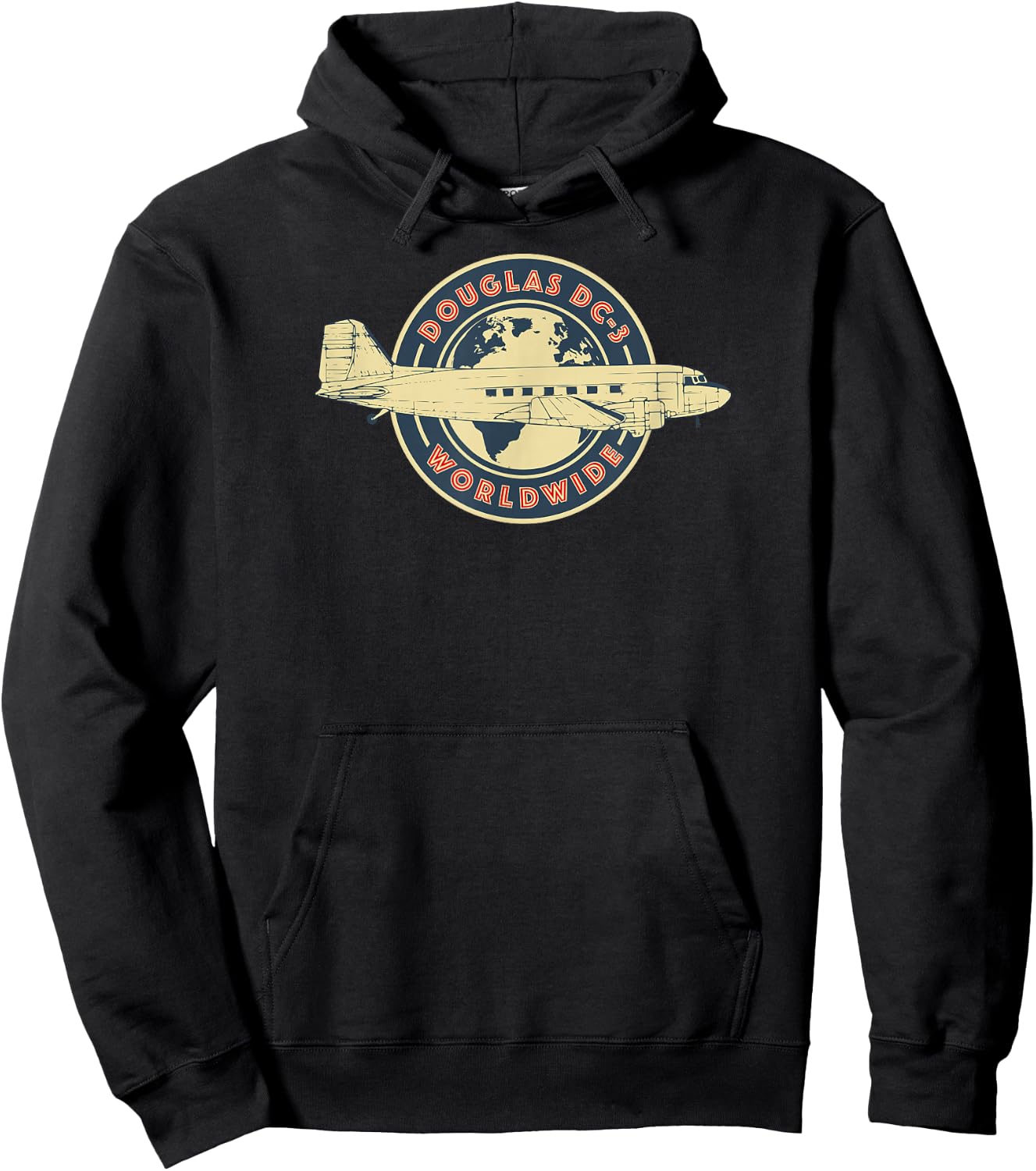 Douglas DC-3 Hoodie - Hoodie | Black