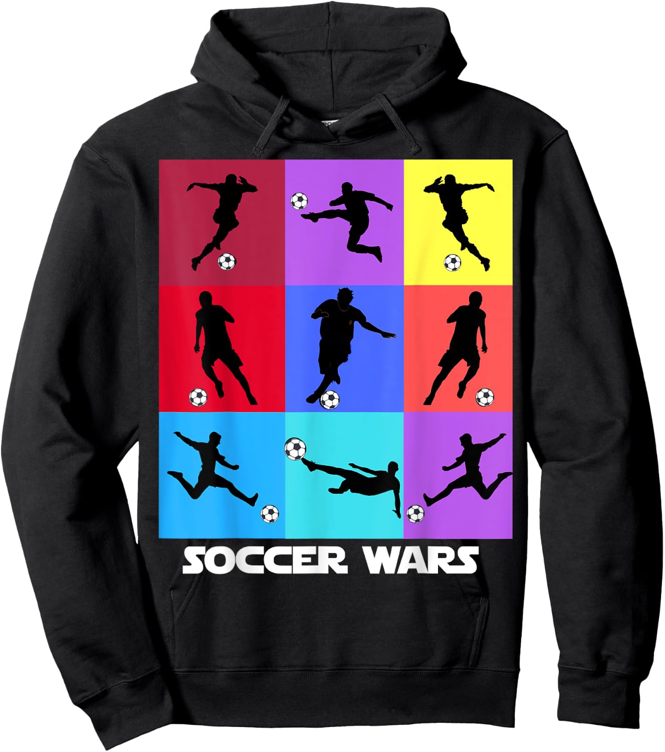 Soccer Wars - Spectacular Soccer Player Hoodie - Hoodie | Black