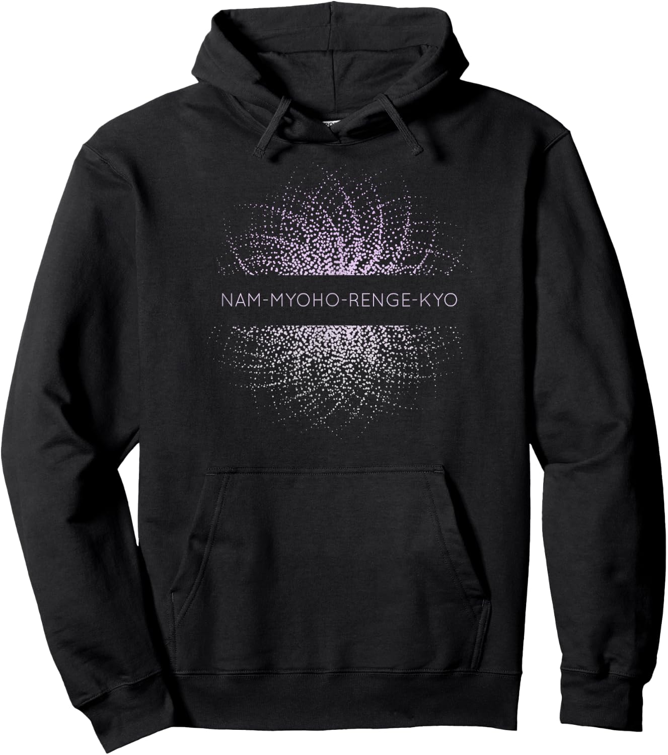 Buddhist Quote - Nam Myoho Renge Kyo - Nichiren Buddhism Hoodie - Hoodie | Black