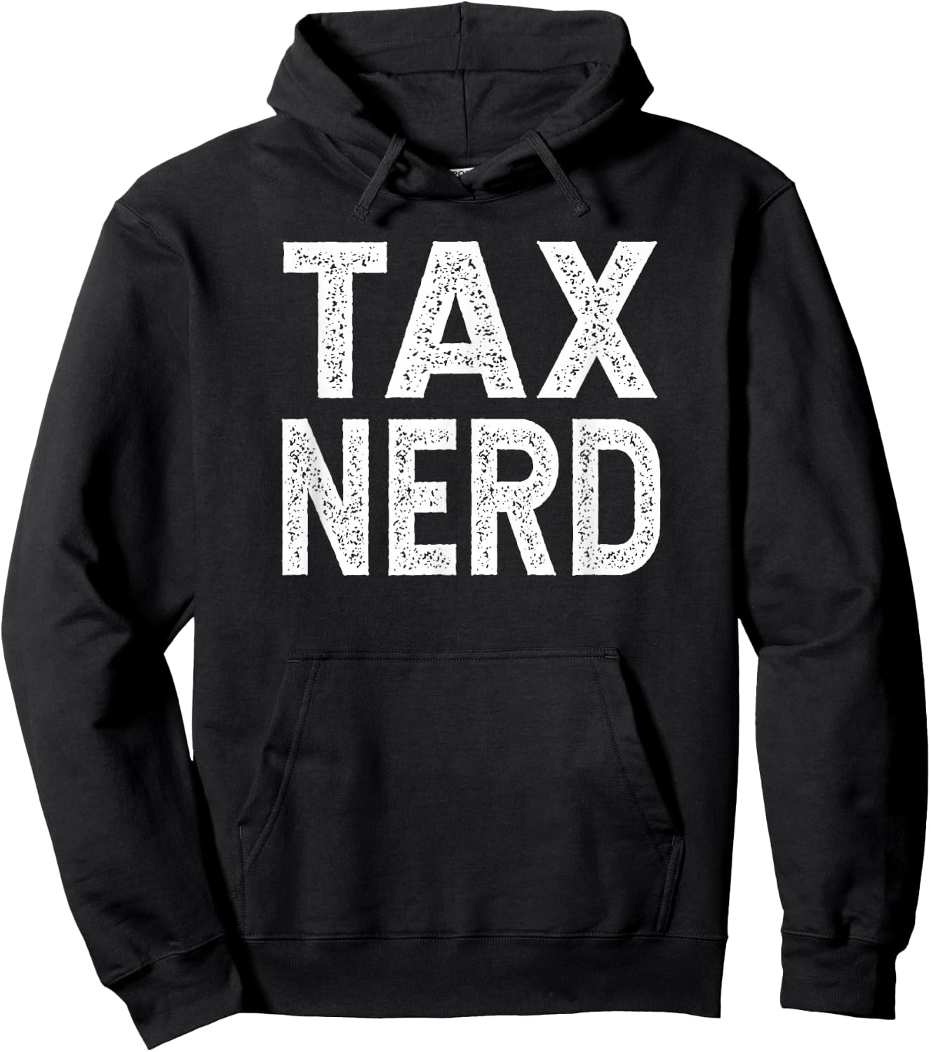 Tax Nerd, Funny Accountant Hoodie - Hoodie | Black