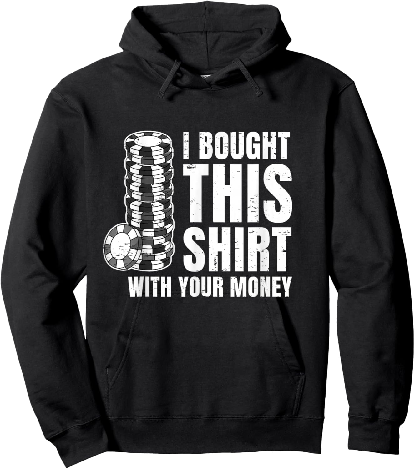 Poker Player Poker Cards Game Money Hoodie - Hoodie | Black