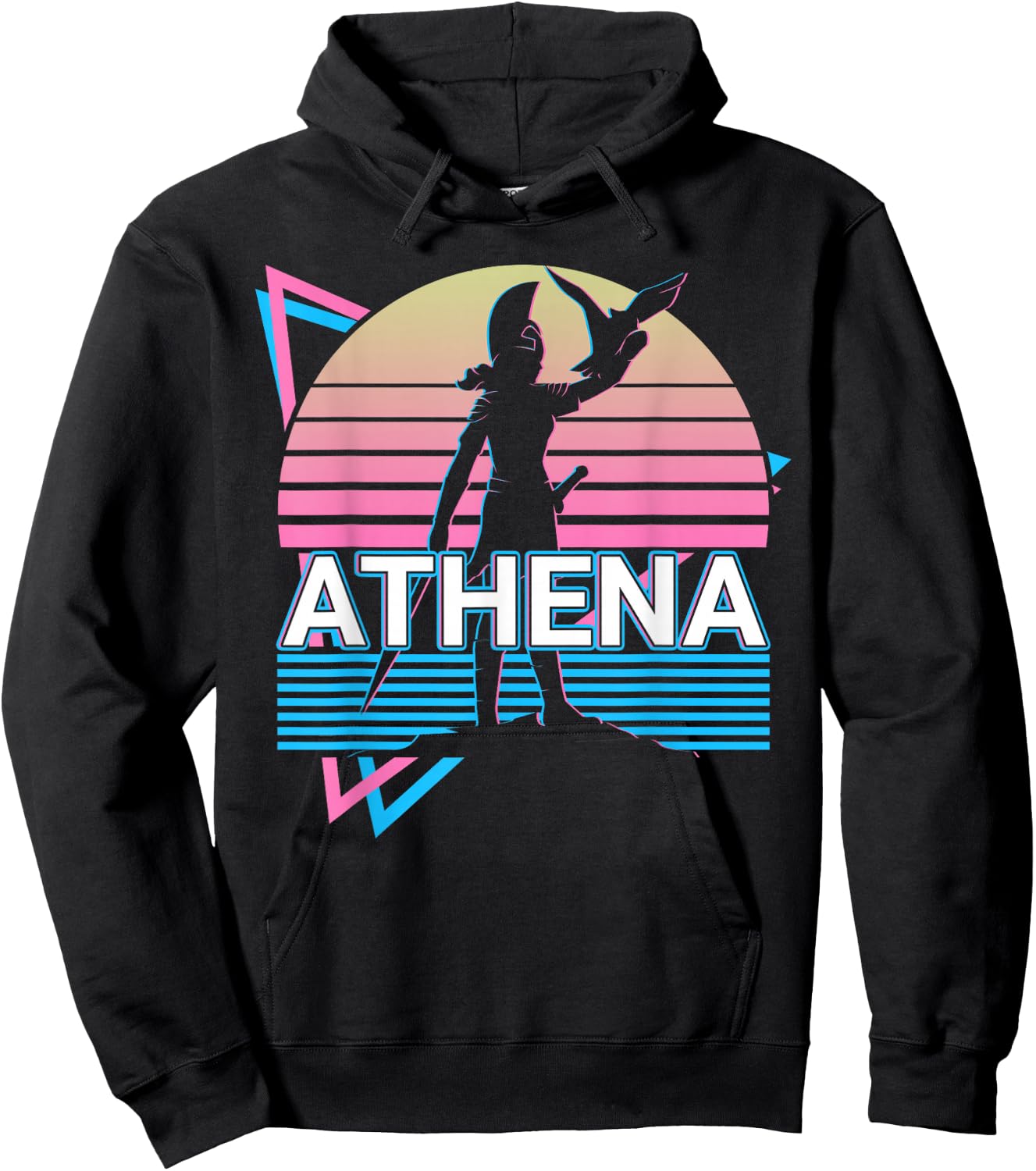 Athena Greek Goddess Of Wisdom And War Hoodie - Hoodie | Black
