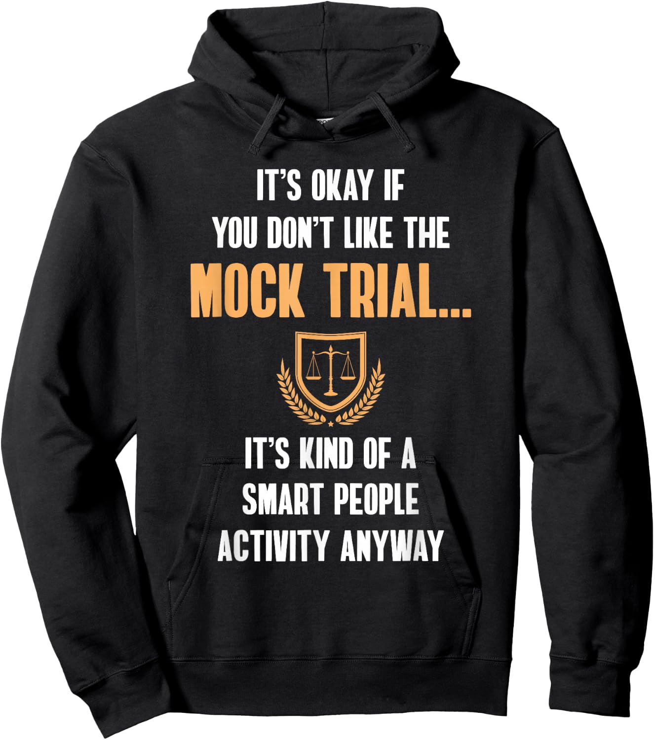 Mock Trial Smart Hoodie - Hoodie | Black