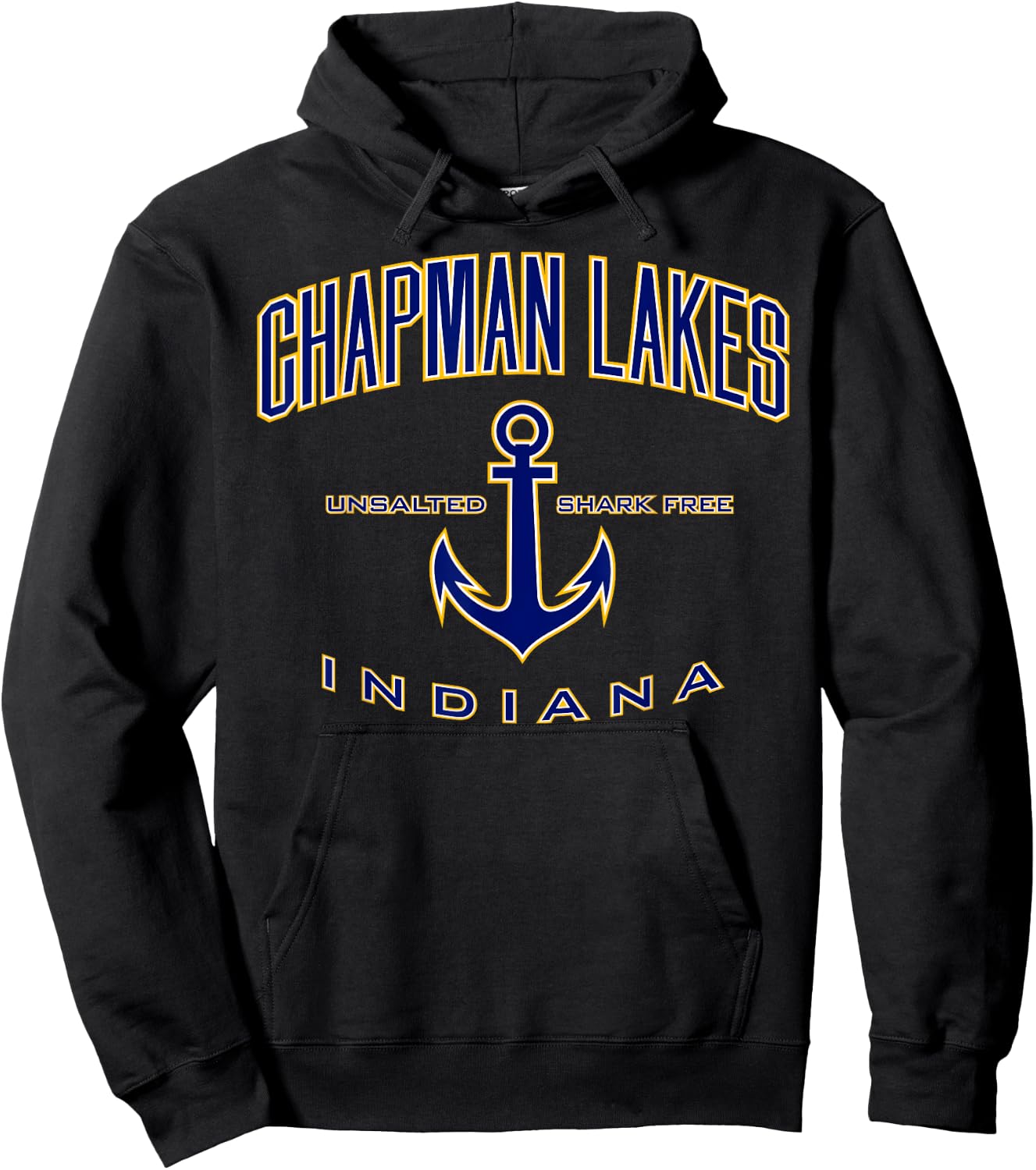Chapman Lakes IN Hoodie - Hoodie | Black