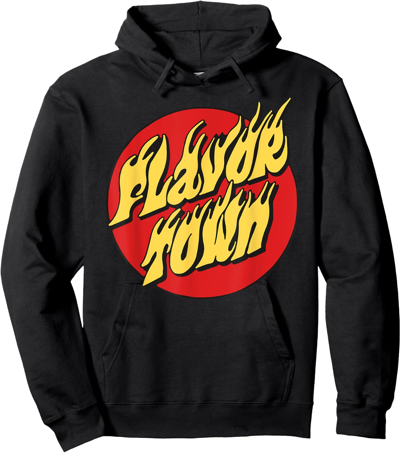Welcome To Flavortown Mayor Of Flavor Town Funny Meme Hoodie - Hoodie | Black