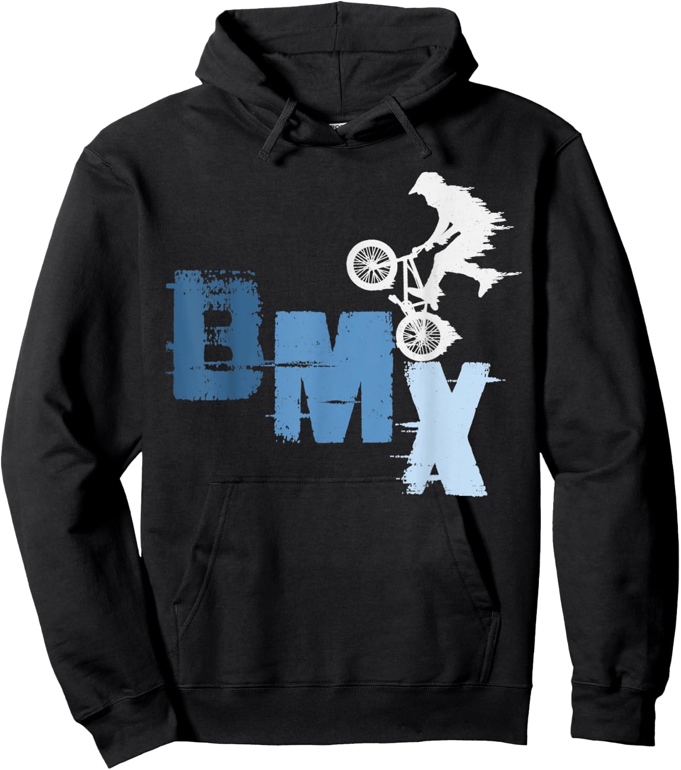 Freestyle BMX Riders outfit for Boys - BMX Trick Bike Rider Hoodie - Hoodie | Black