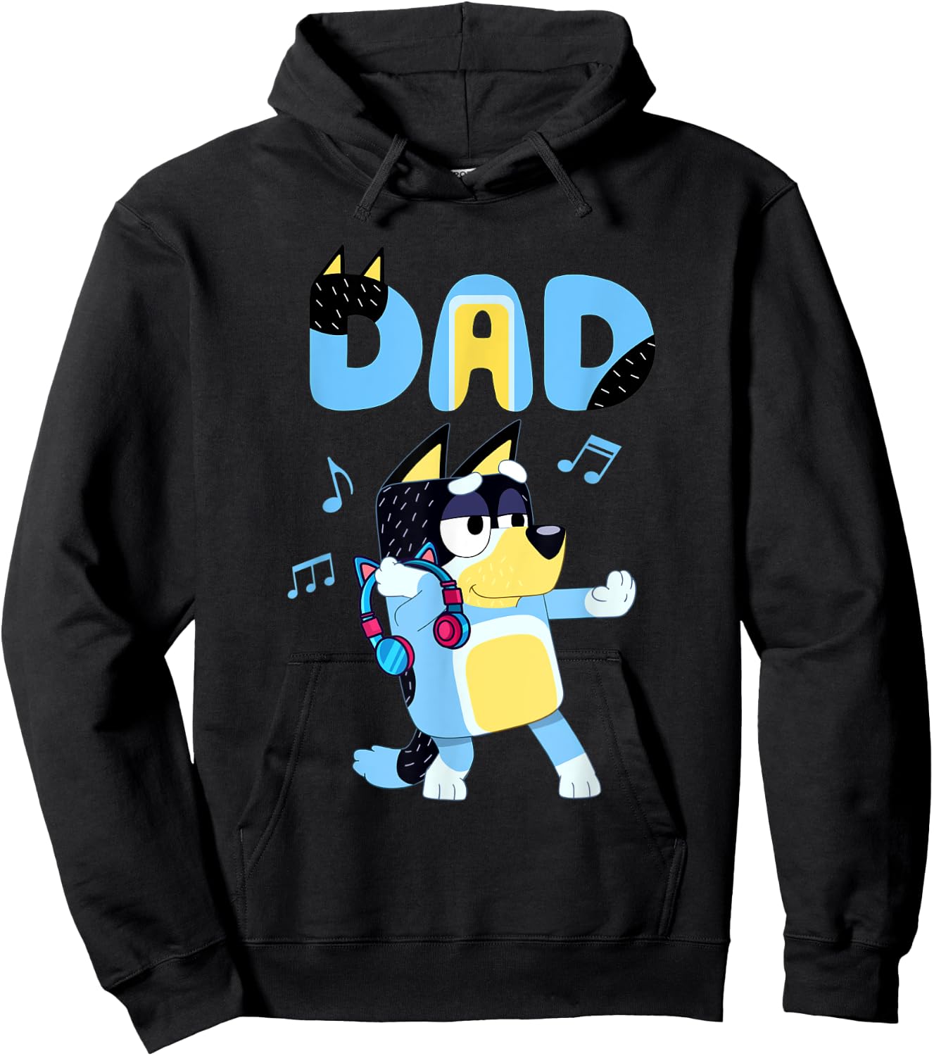 Dad Love Dad Father's Day Daddy Gift Hoodie - Hoodie | Black