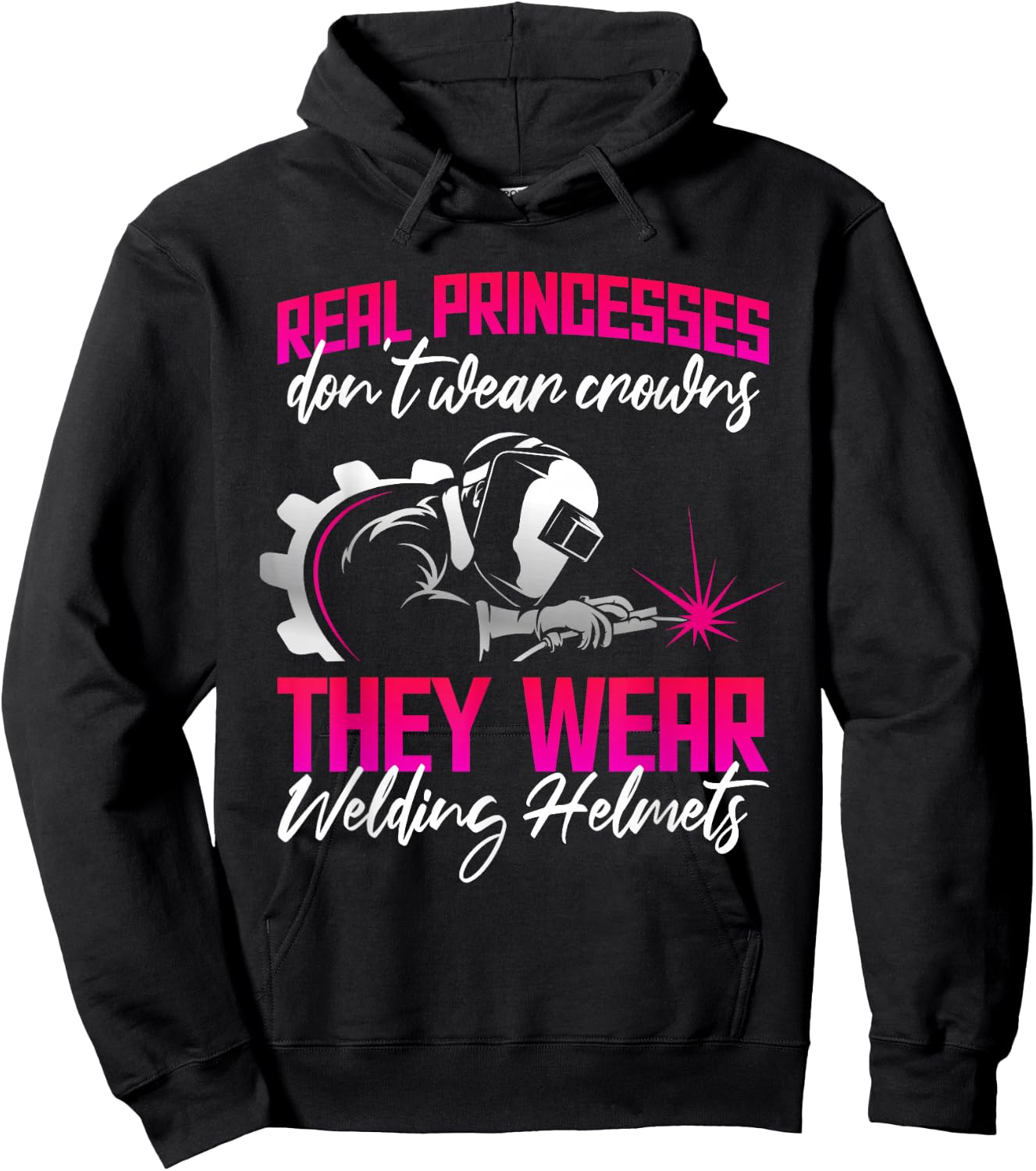 Funny Welder Ironmaker Metalworker Hoodie - Hoodie | Black