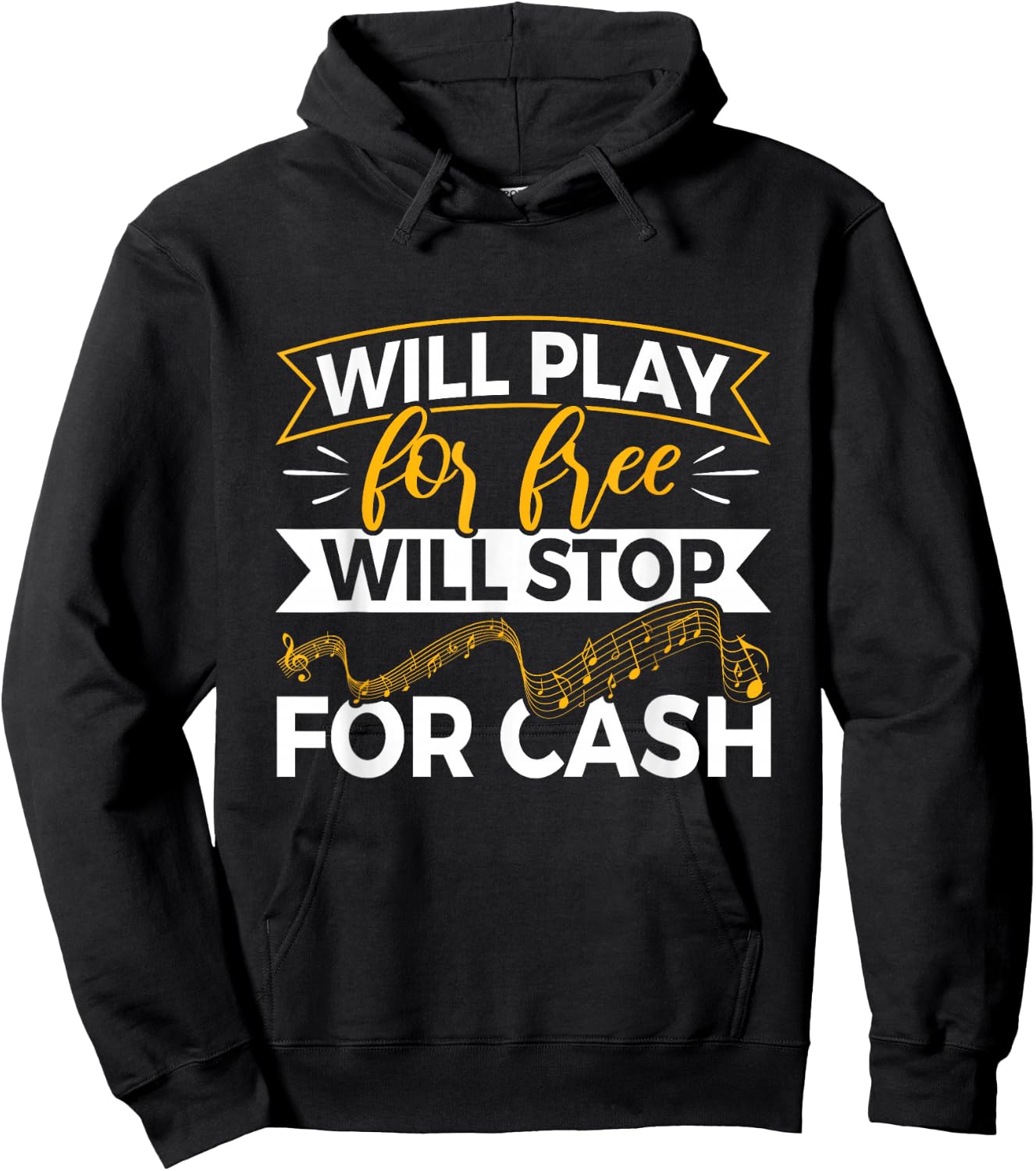 Handbell Music Choir Quote for a Handbell Player Hoodie - Hoodie | Black