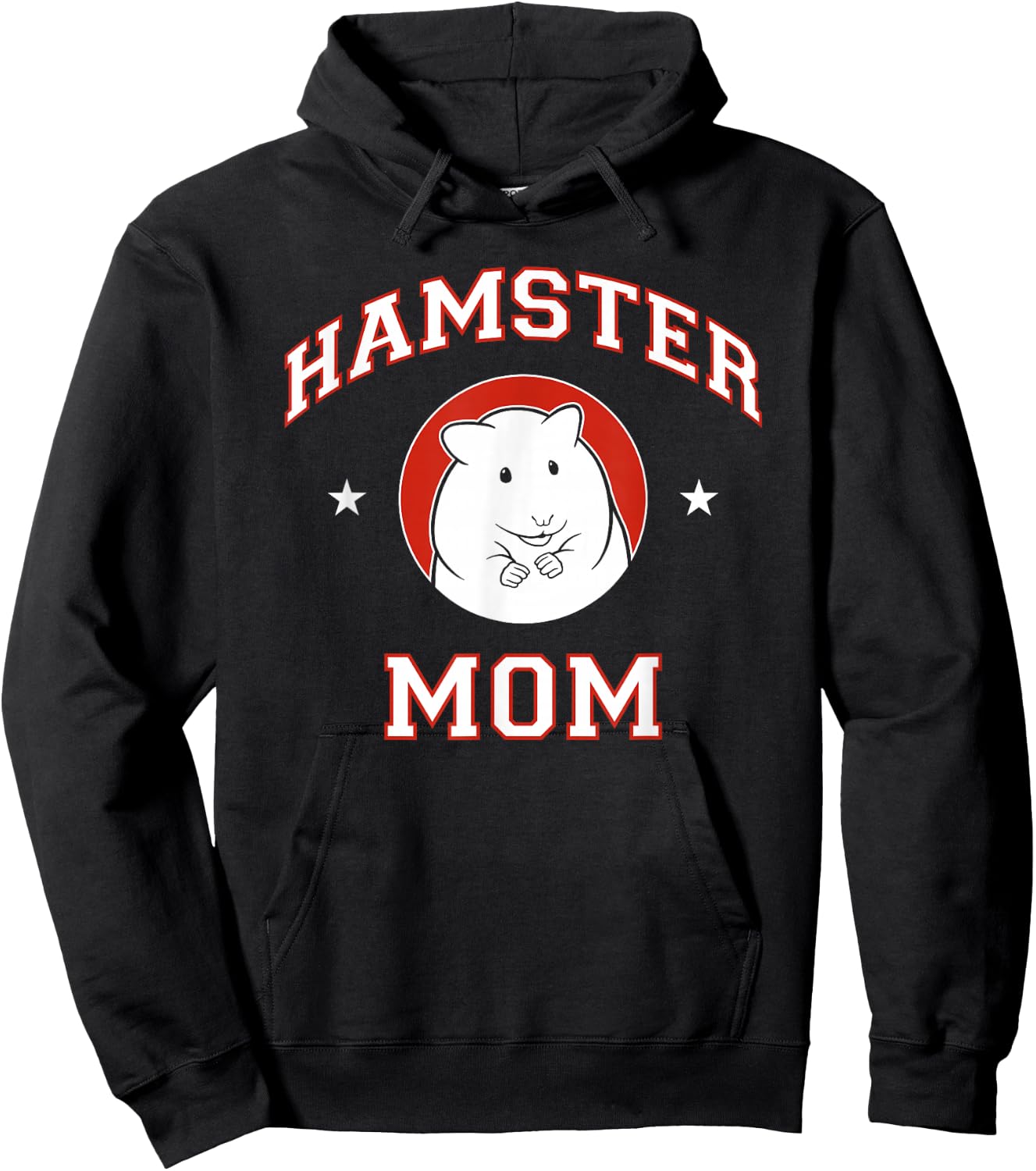 Hamster Mom Hoodie - Hoodie | Black