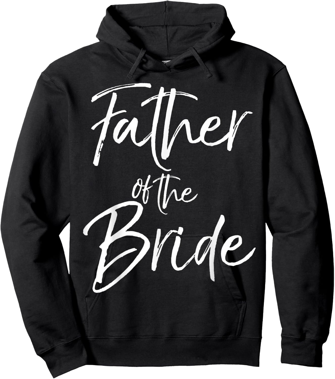 Matching Bridal Party Gifts for Family Father of the Bride Hoodie - Hoodie | Black