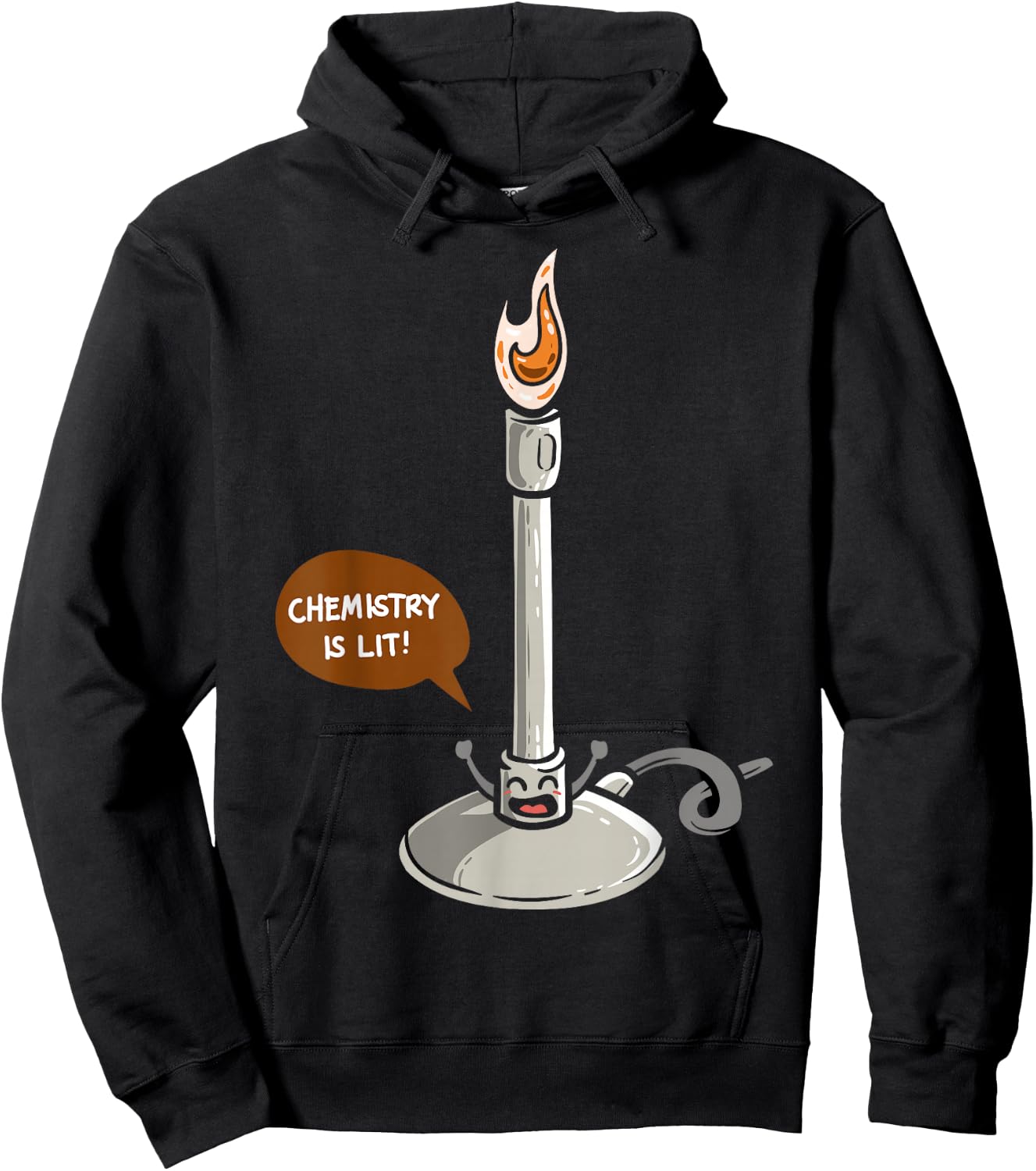 Chemistry Burner Science Lover Biology Chemistry Teacher Hoodie - Hoodie | Black