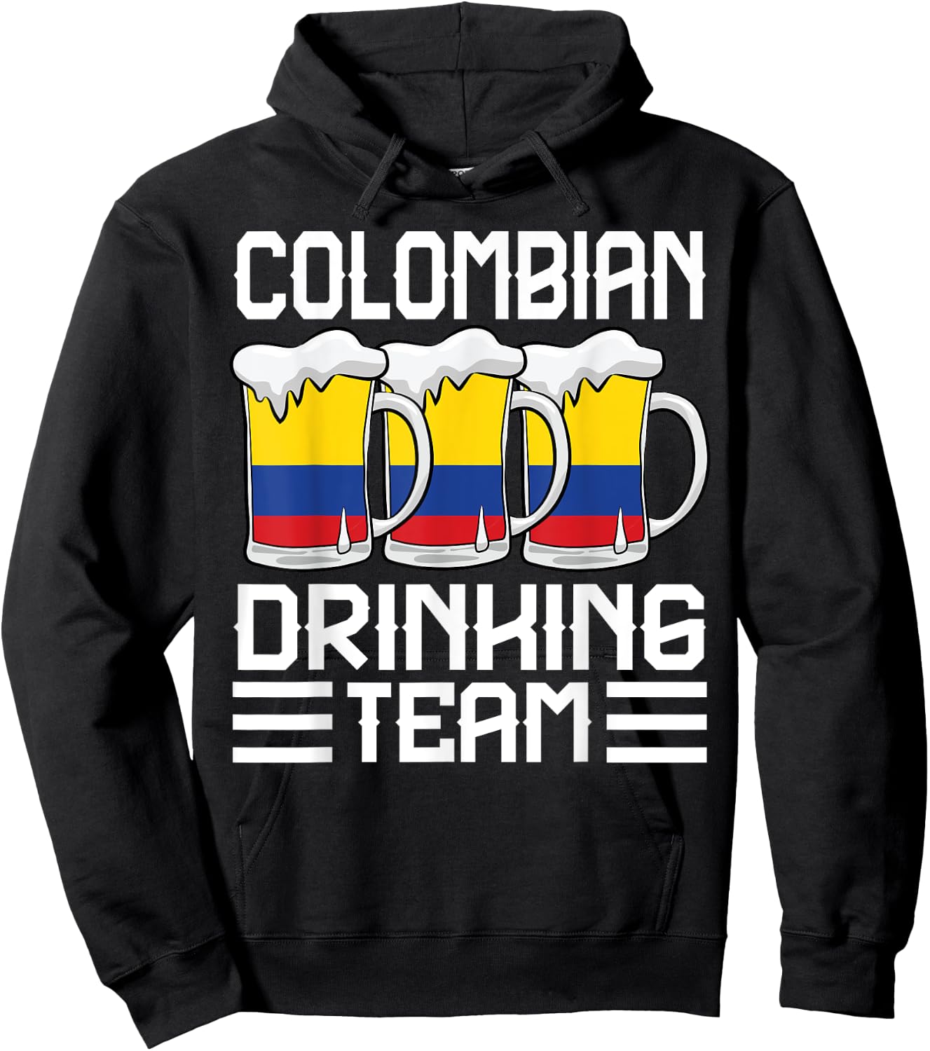 Colombian Drinking Team Colombia Hoodie - Hoodie | Black