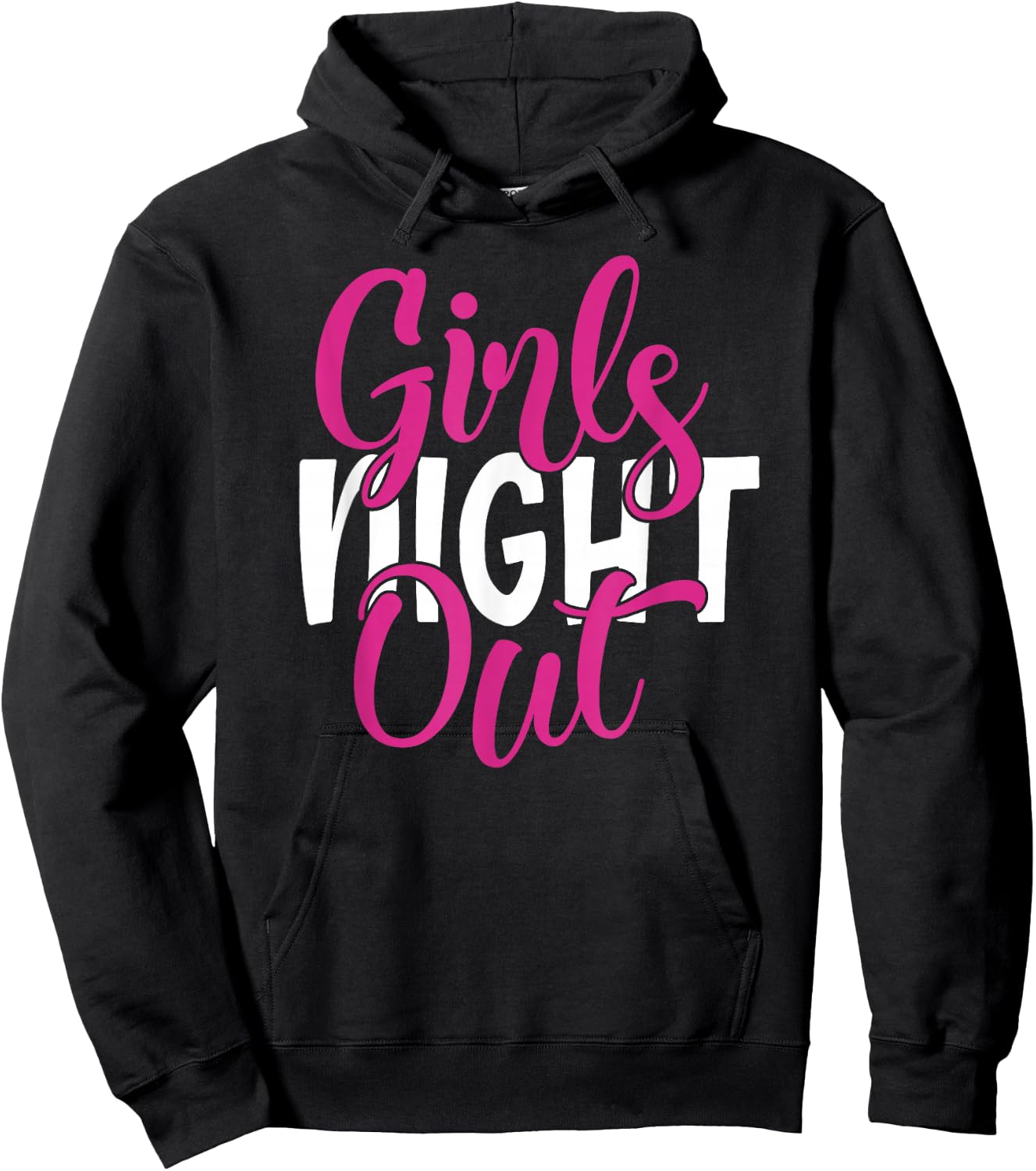 Girls Night Out Best Friends Matching Sleepover Party BFFs Hoodie - Hoodie | Black