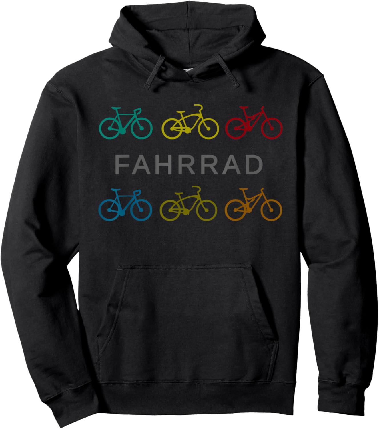 Fahrrad German Bicycle Hoodie - Hoodie | Black