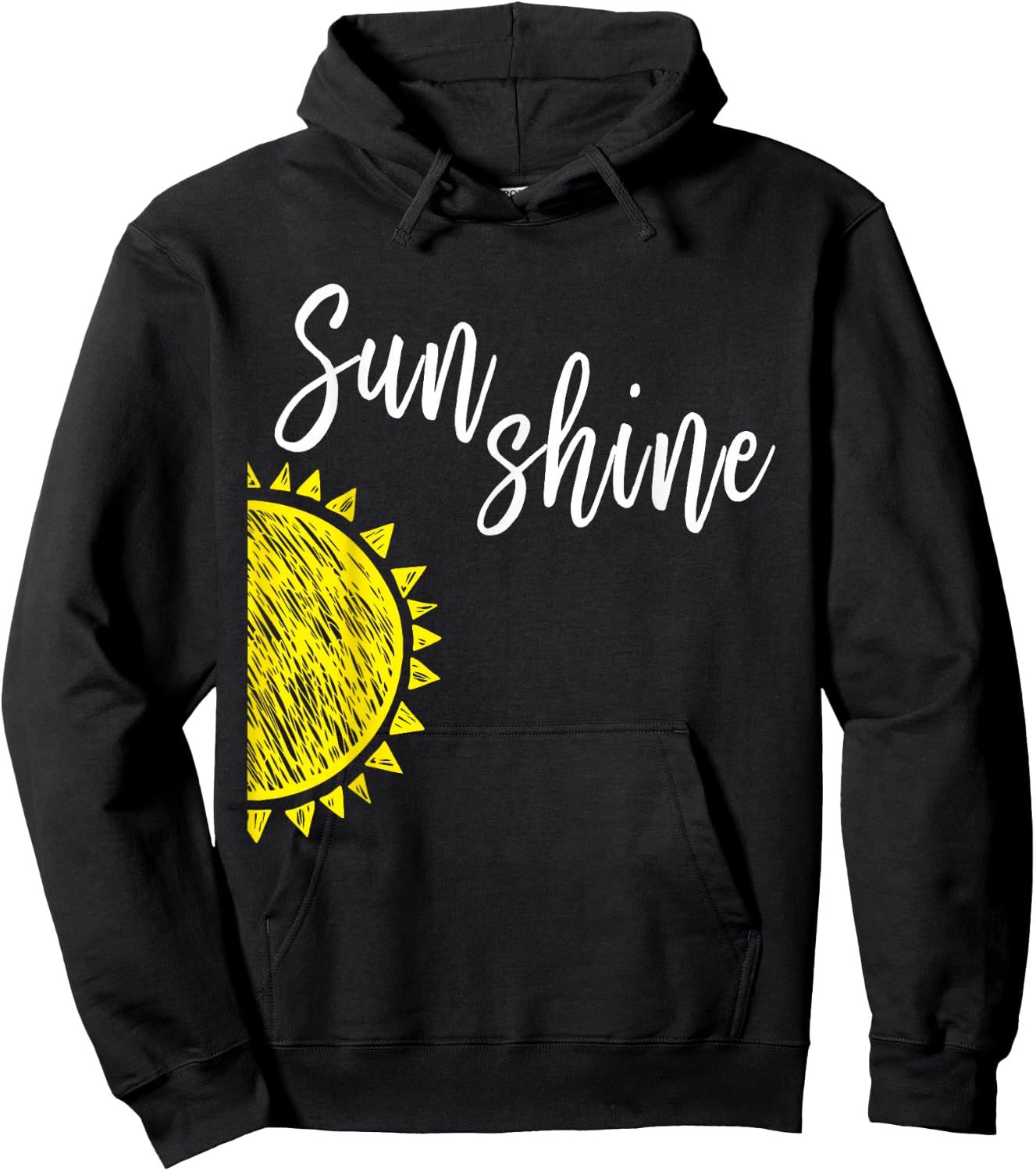 Cute You Are My Parent Child Matching Sunshine Shirt Hoodie - Hoodie | Black