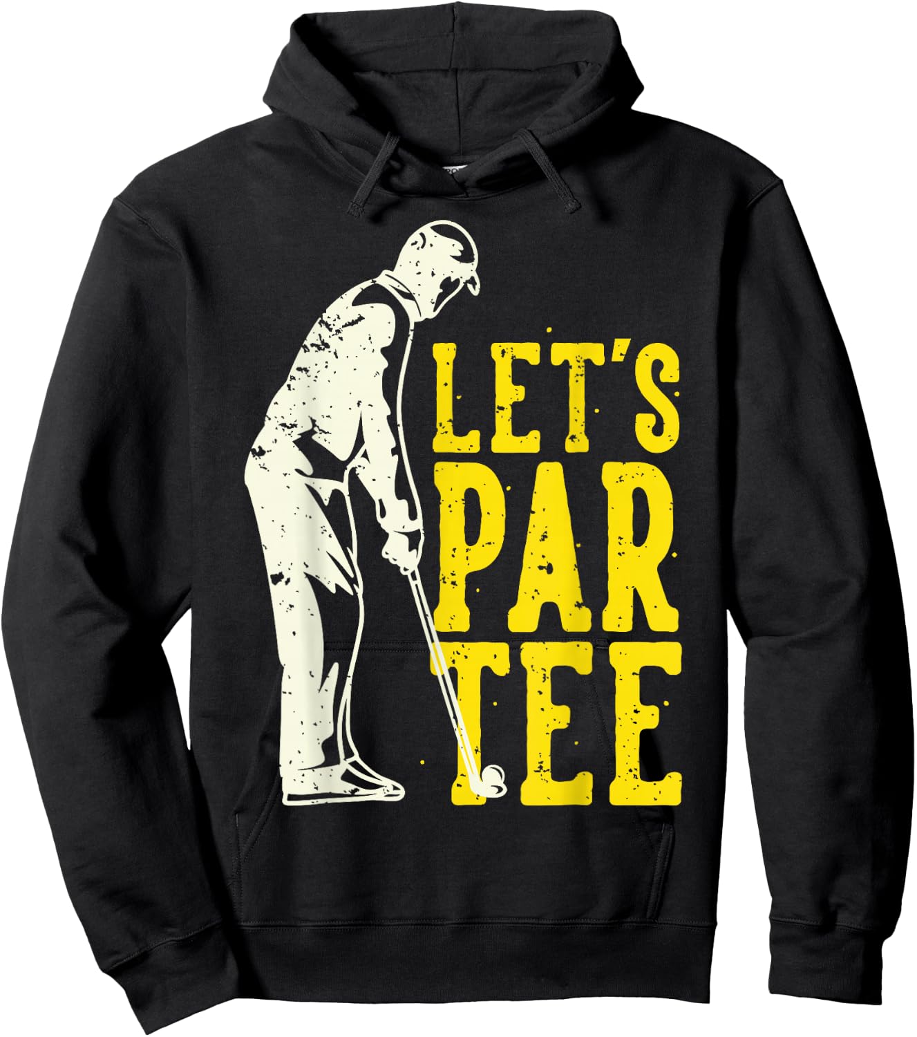 Let's Par Golf Hoodie - Hoodie | Black