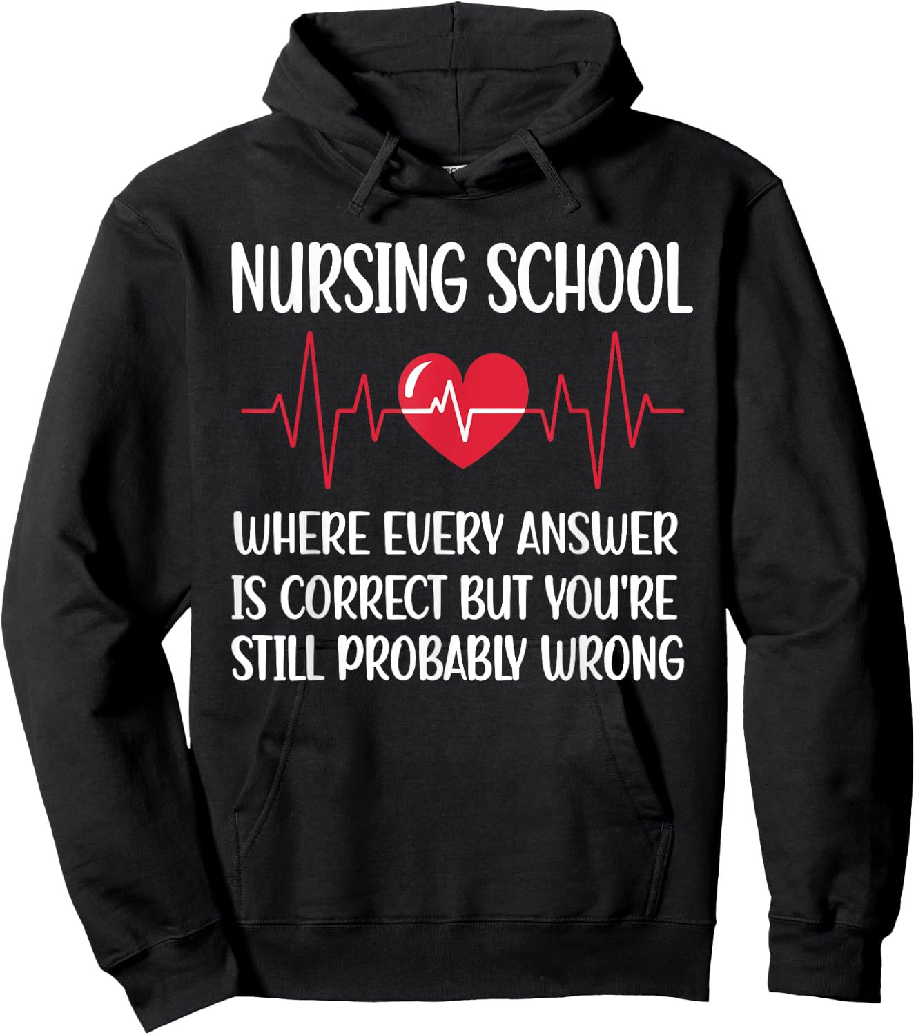 Nursing School Student | Nurse Student Future Nurse Hoodie - Hoodie | Black