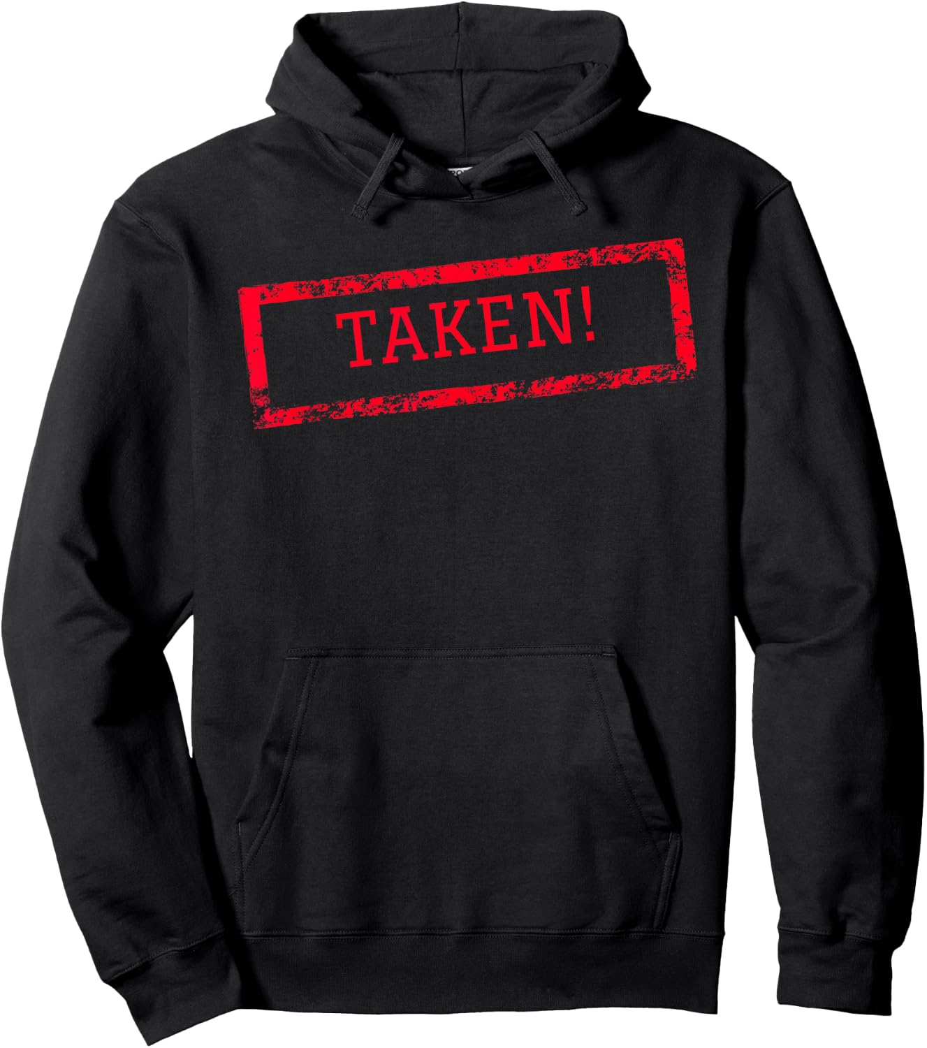I'm Taken Hoodie - Hoodie | Black