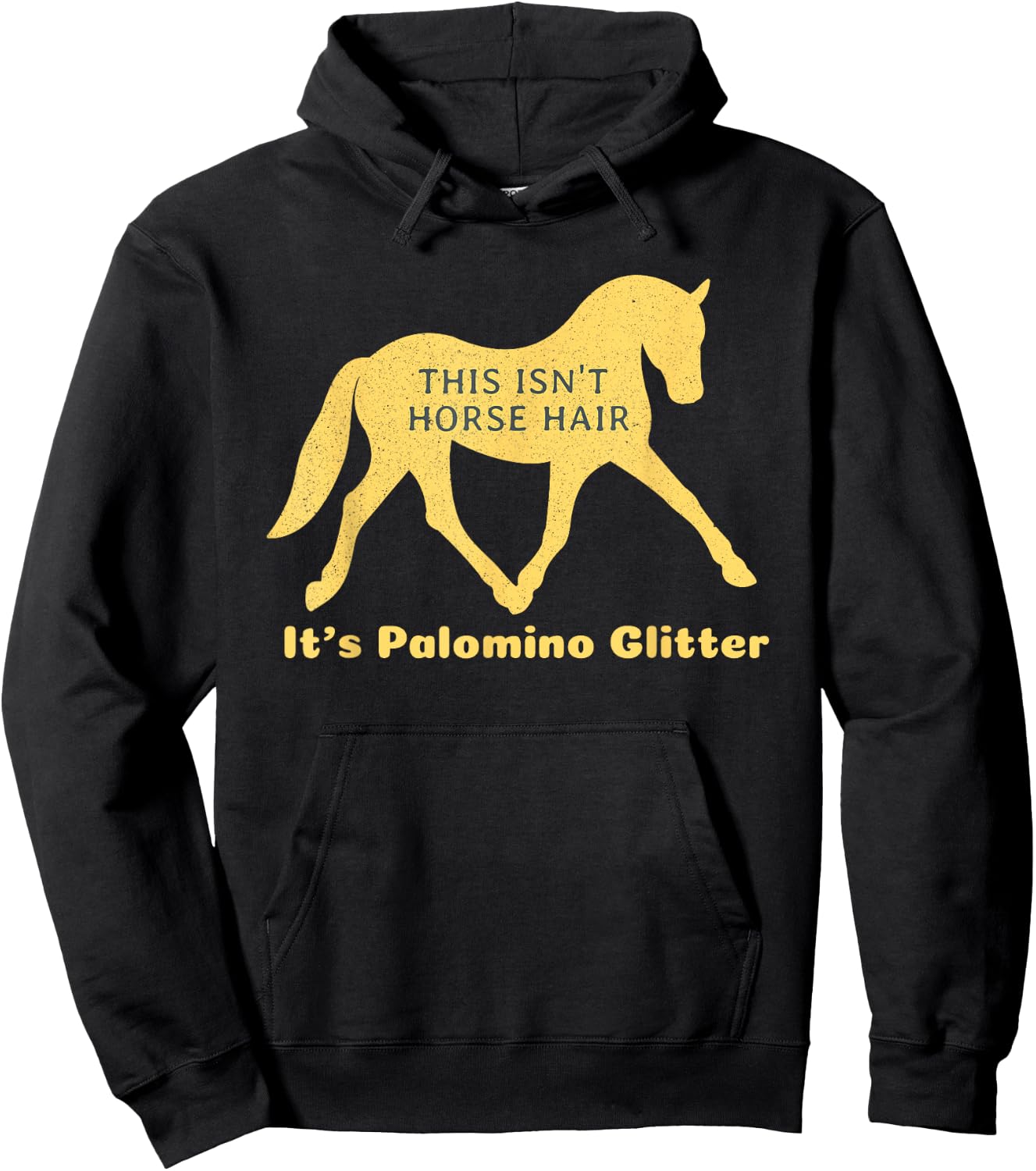 Palomino Horse Shirt Hoodie - Hoodie | Black