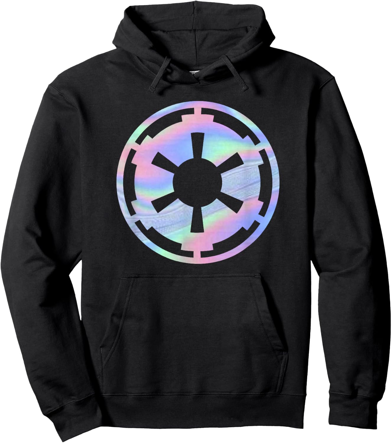 Star Wars Holographic Empire Logo Hoodie - Hoodie | Black